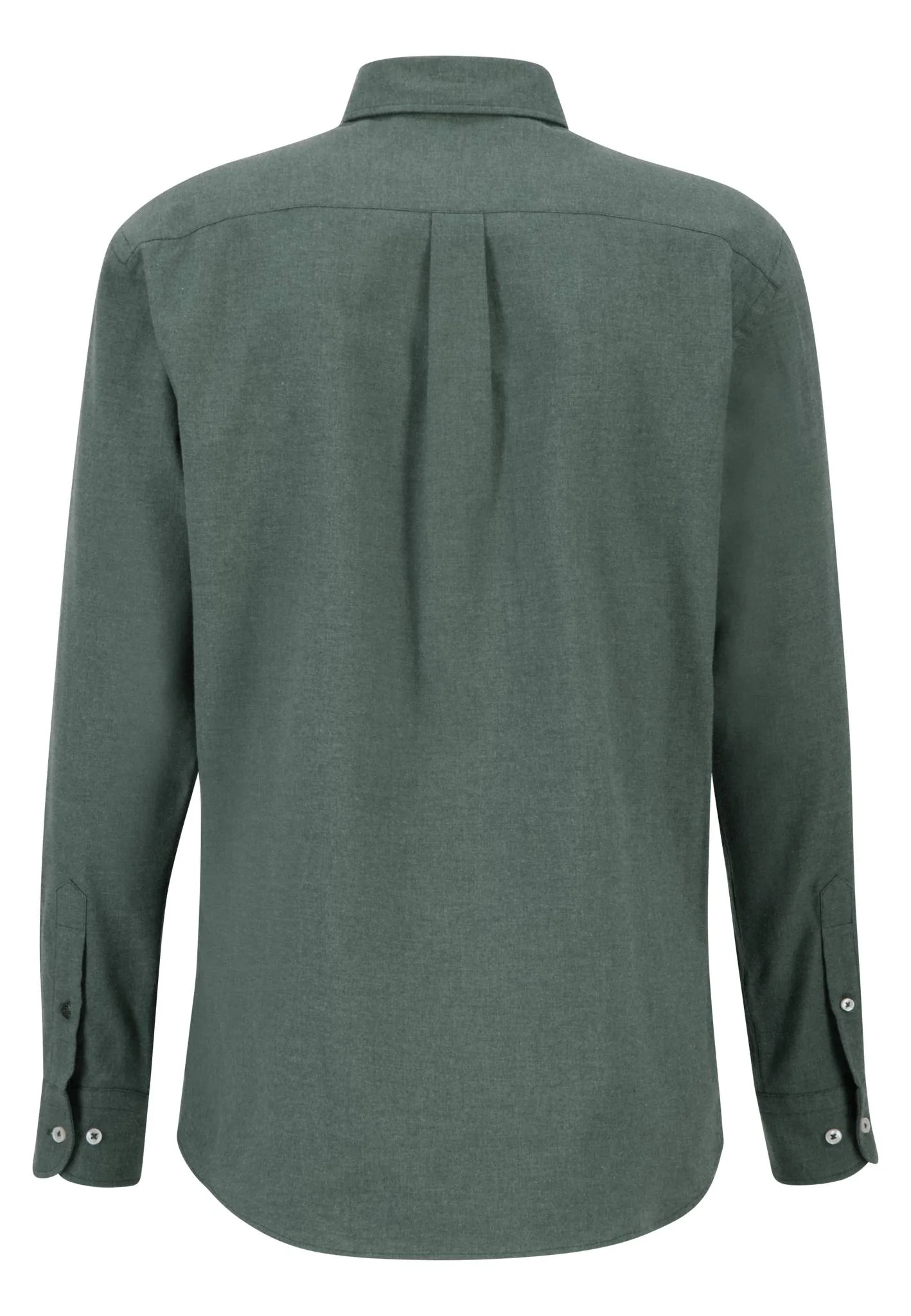 Flanellhemd aus Baumwolle mit Button-Down-Kragen - Image 8