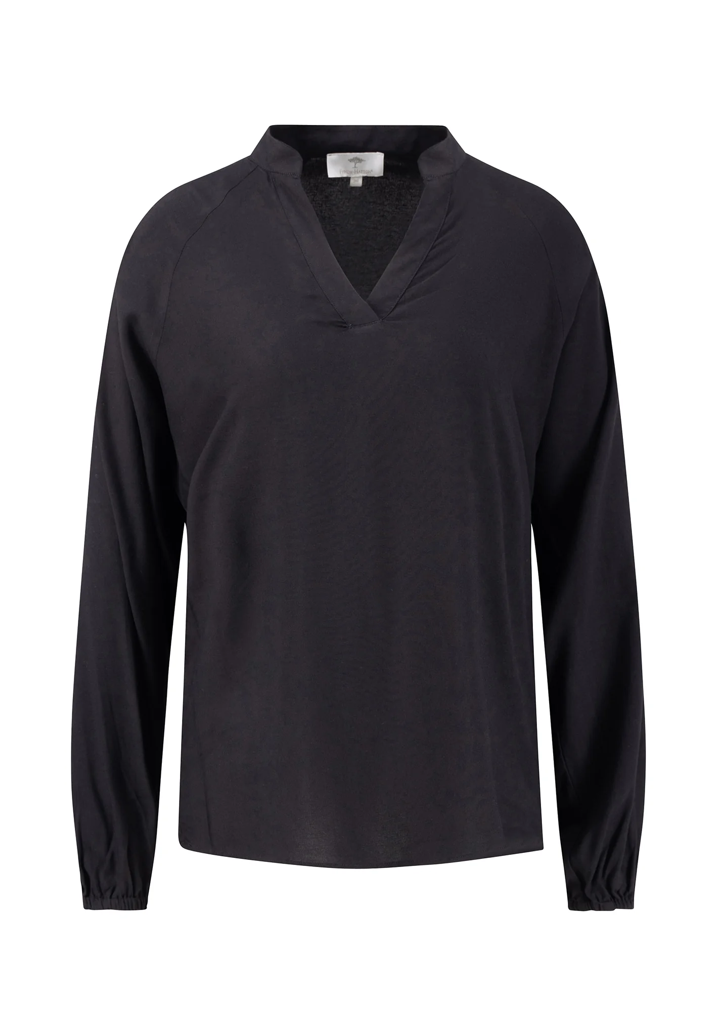 Fließende Bluse mit Tunika-Ausschnitt und Raglanärmel - Image 5