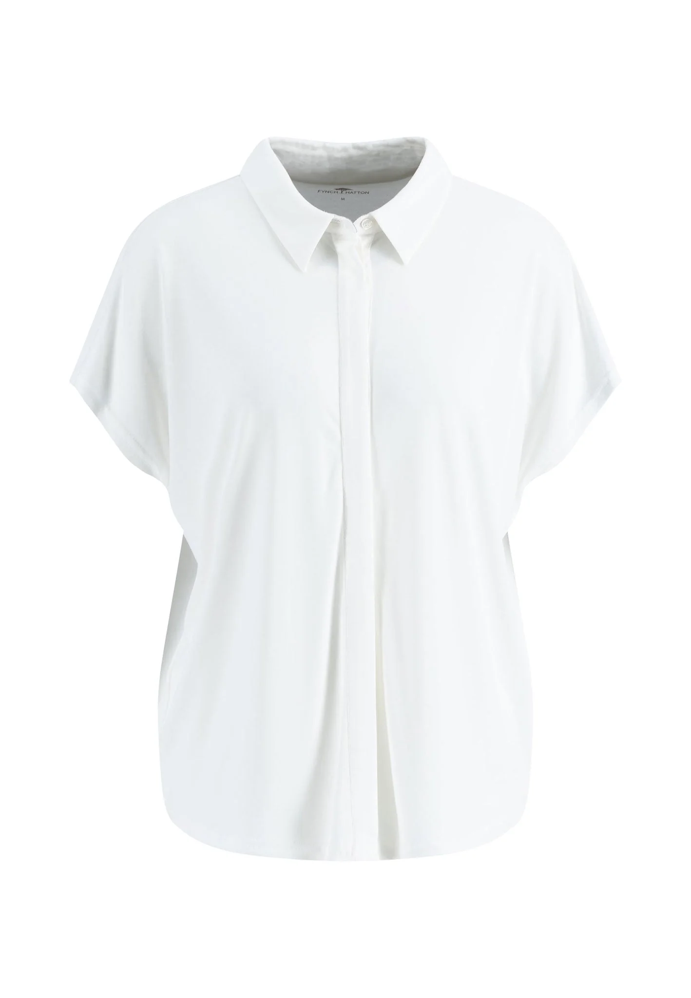 Fließende Bluse mit verdeckter Knopfleiste und Hemdkragen - Image 4