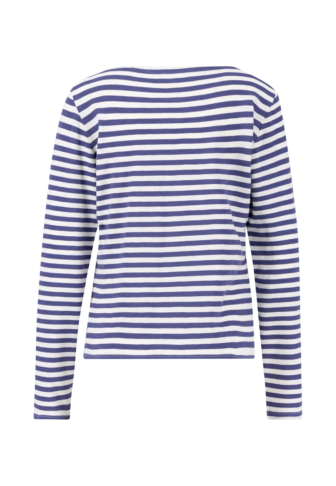Gestreiftes Langarmshirt mit Rundhalsausschnitt - Image 6