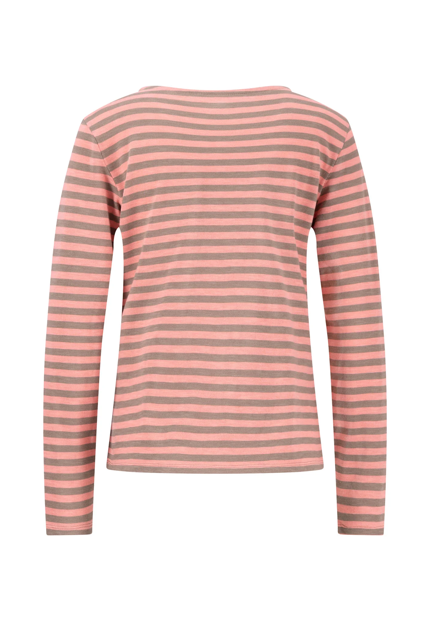 Gestreiftes Langarmshirt mit Rundhalsausschnitt - Image 8