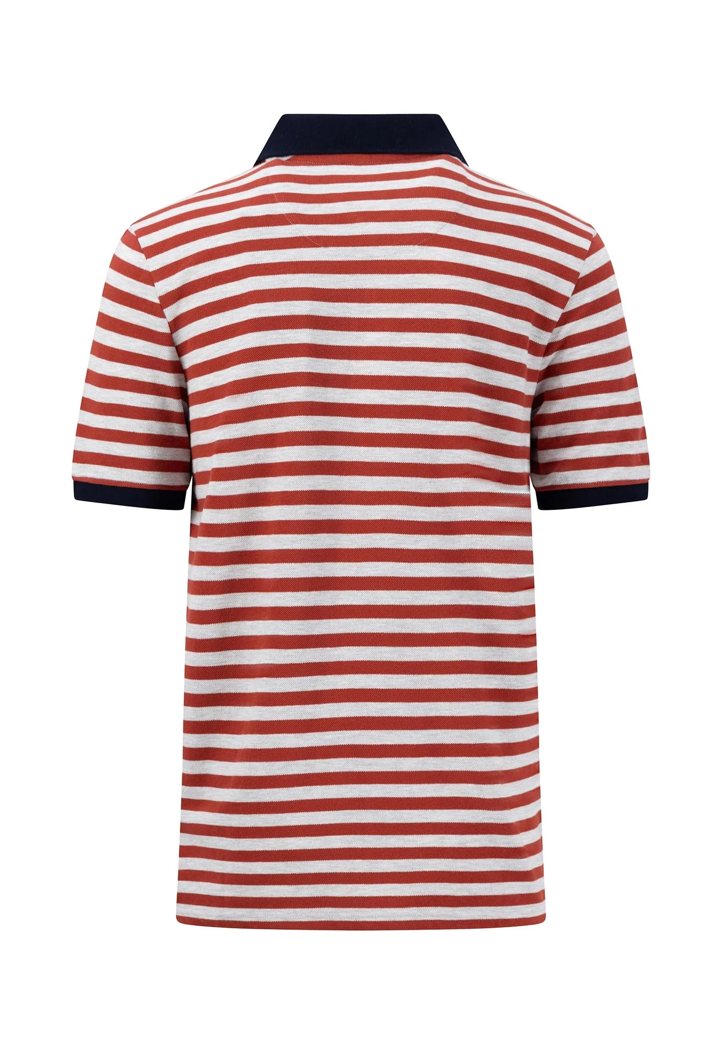 Gestreiftes Poloshirt mit Kontrast-Details - Image 6