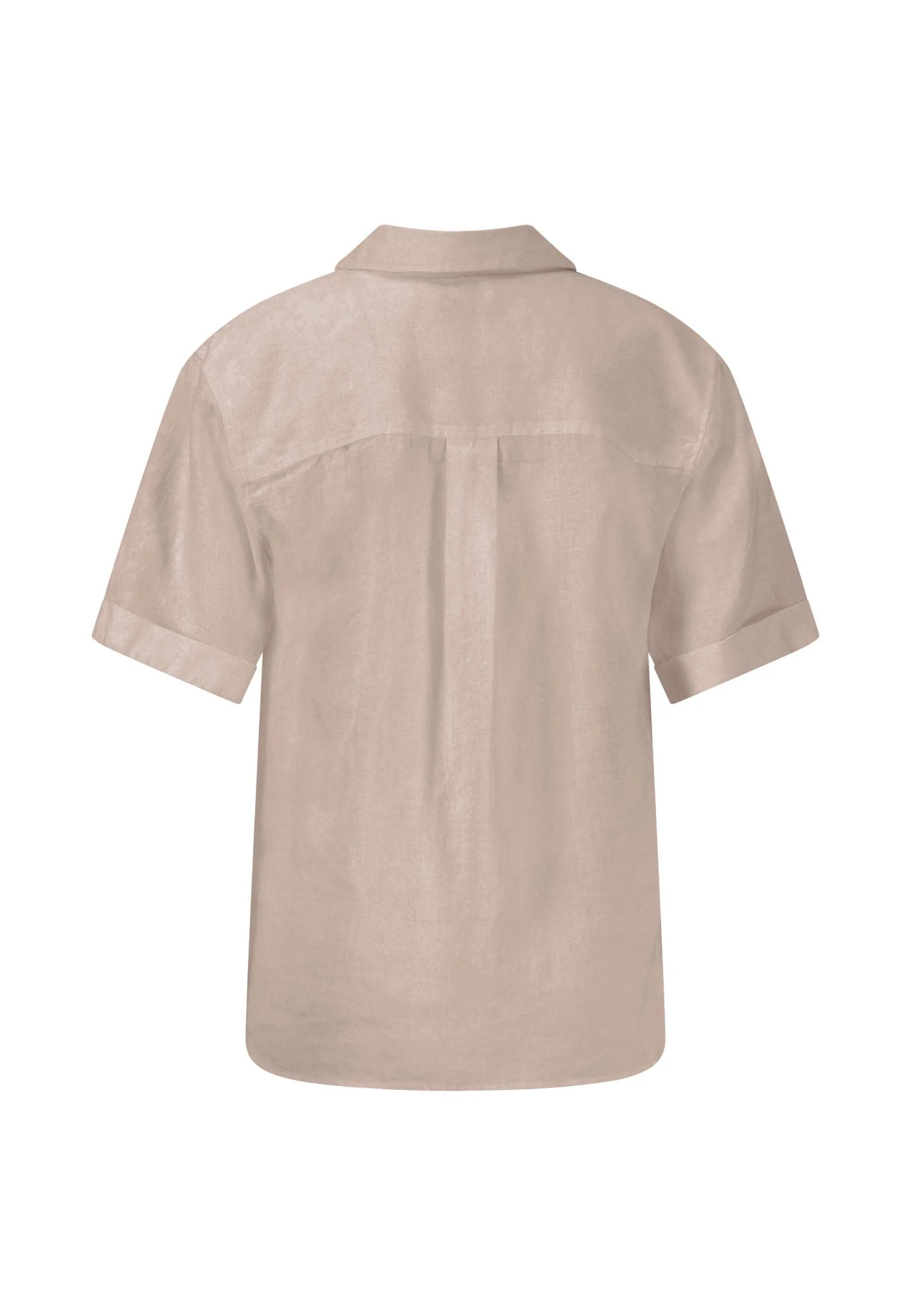 Halbarm-Bluse aus Leinenmix - Image 5
