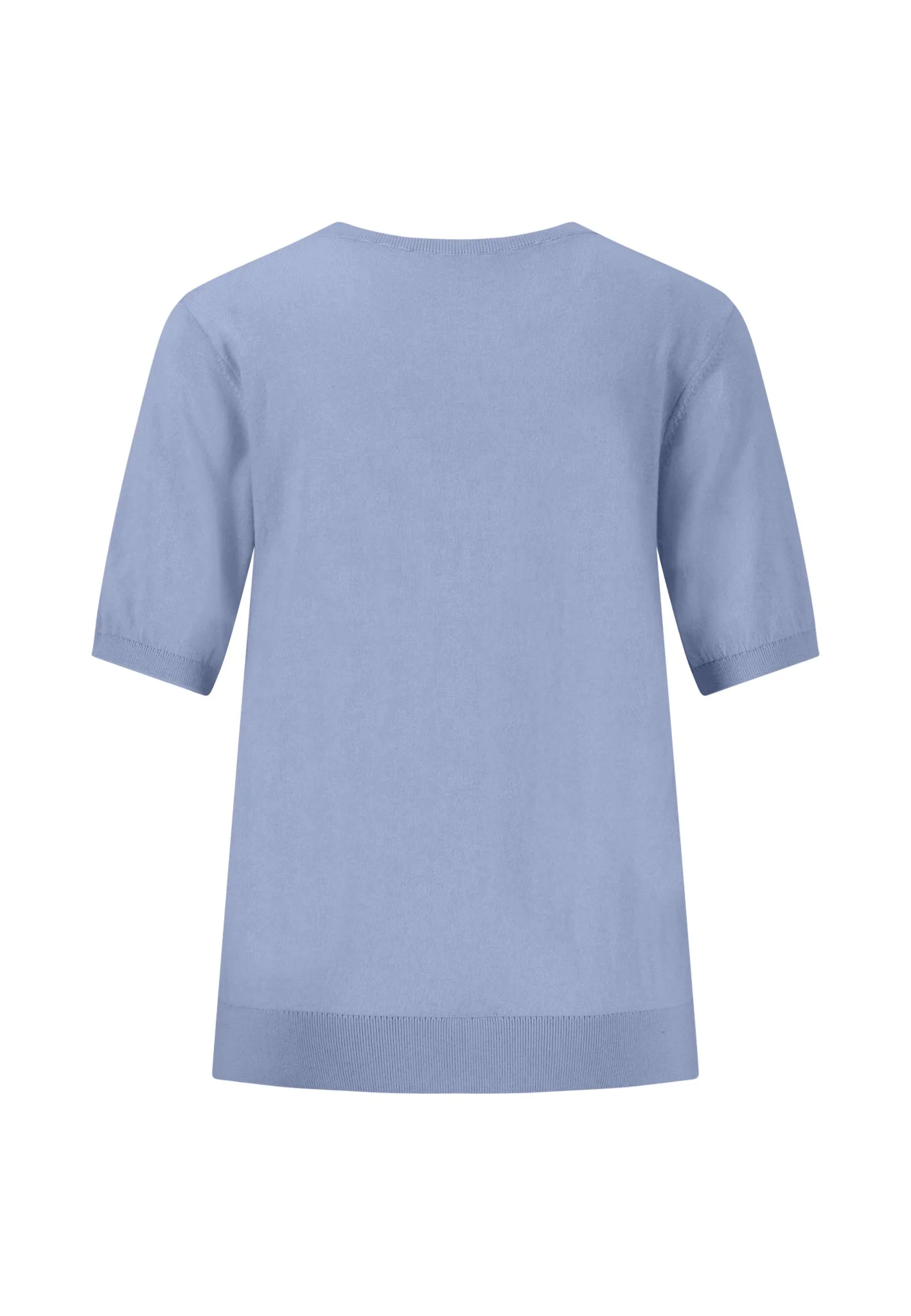 Halbarm-Strickpullover mit Seidenanteil - Image 6