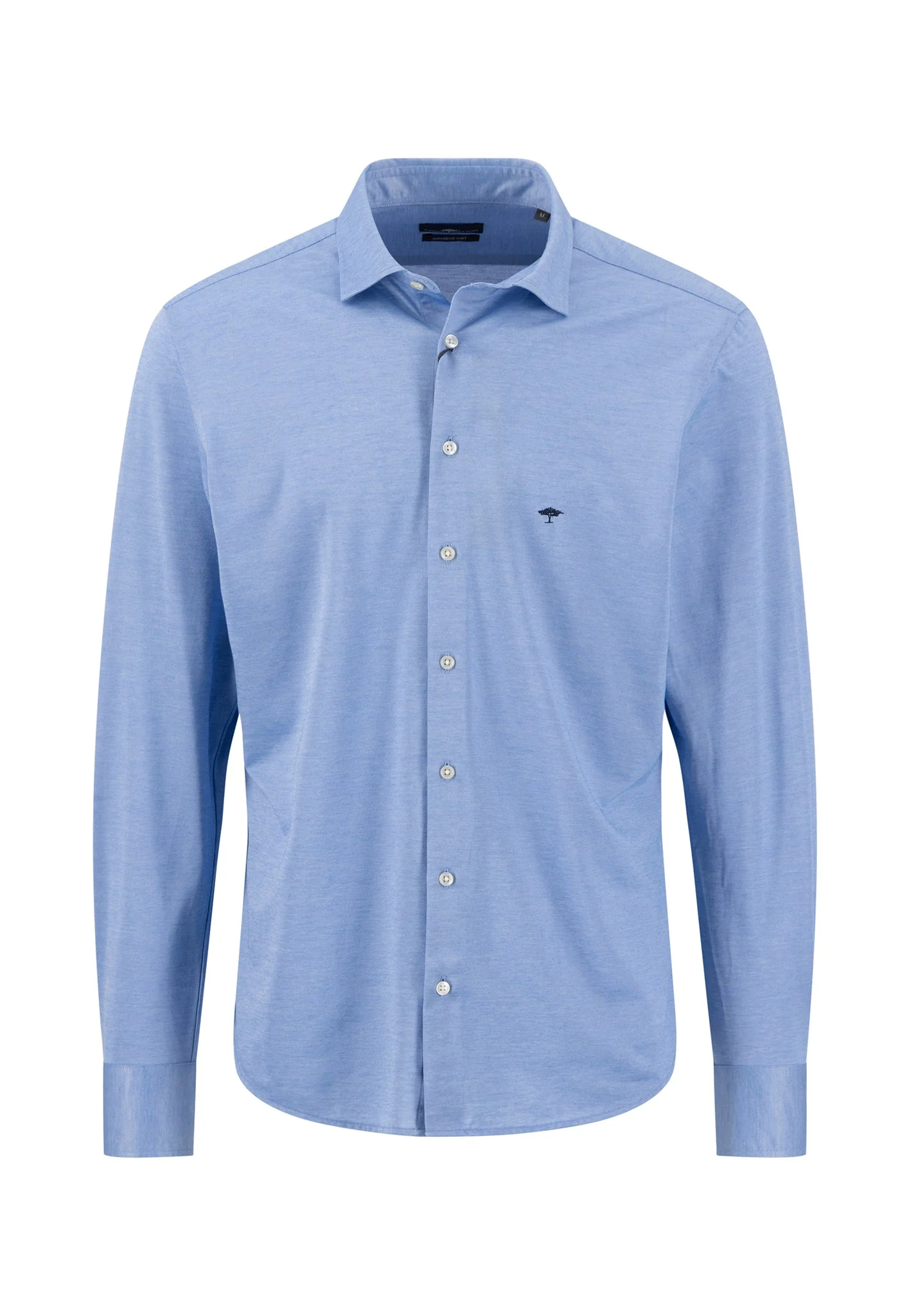 Hemd aus Baumwoll-Polyester-Mix mit Kentkragen