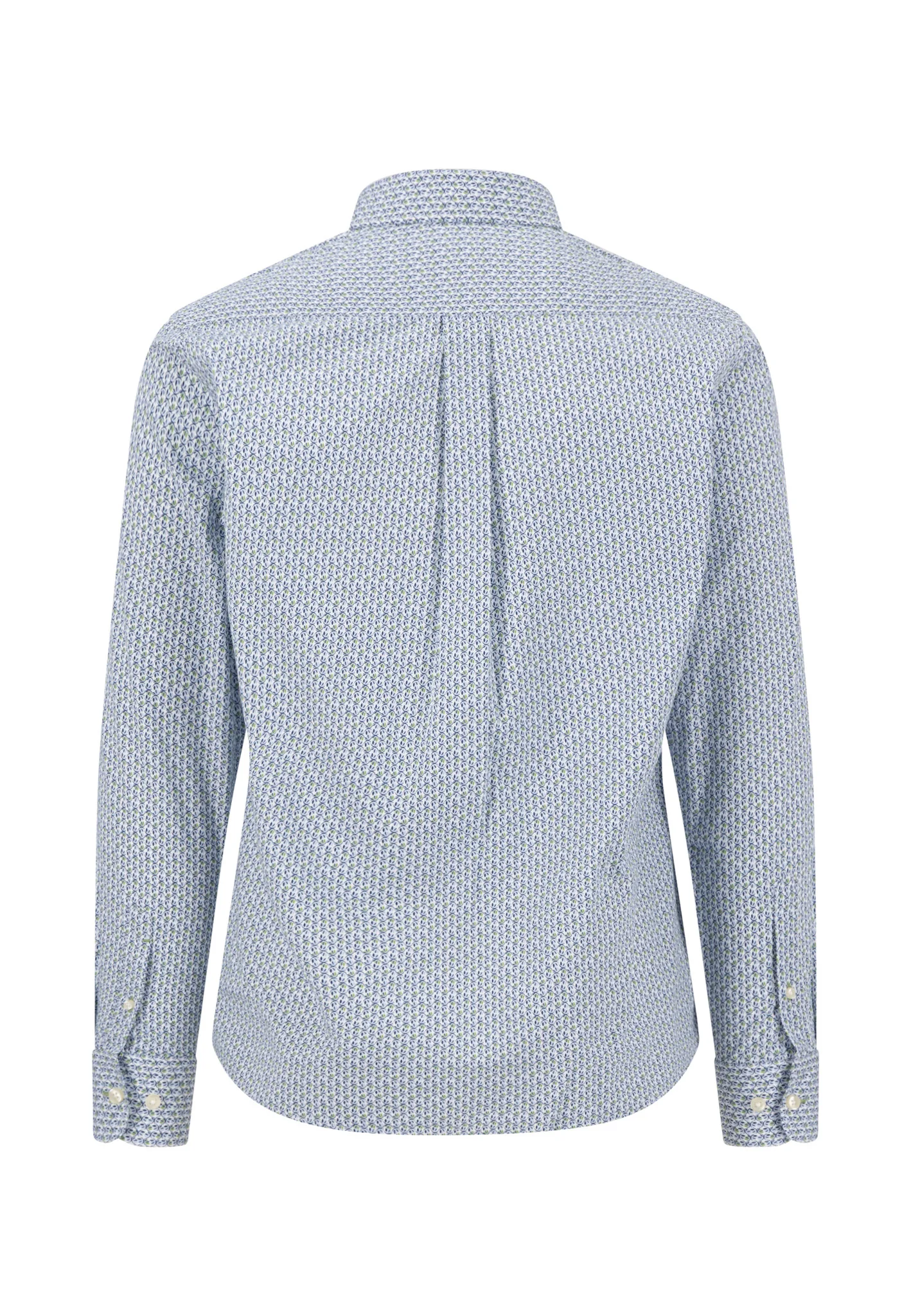 Hemd aus Baumwolle mit Allover-Print und Button-Down-Kragen - Image 5