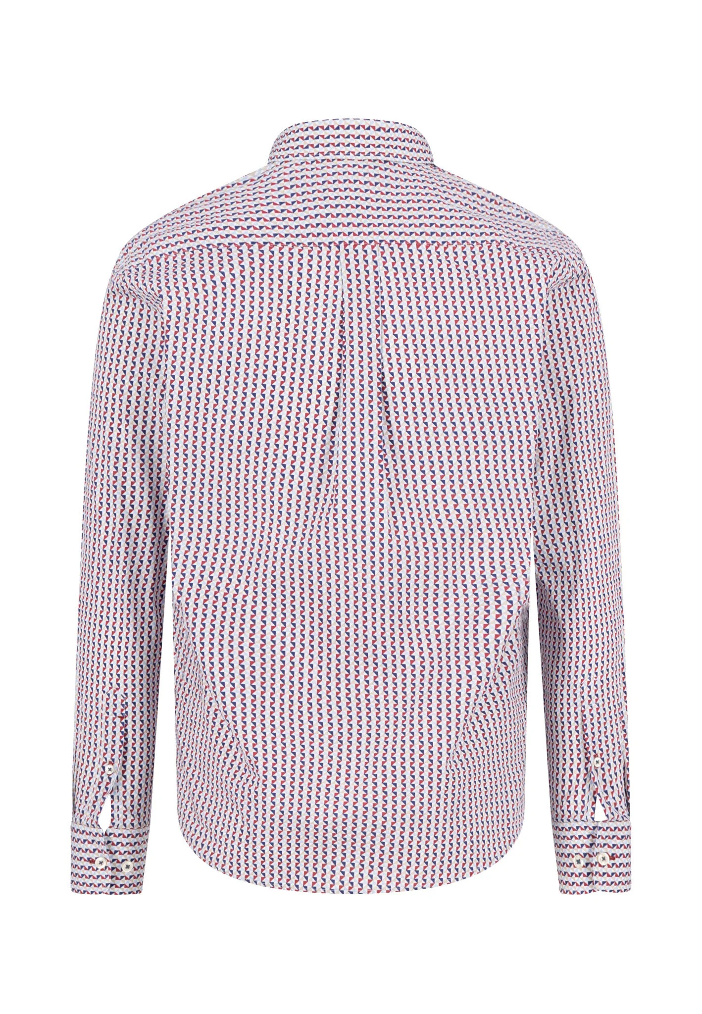 Hemd aus Baumwolle mit Allover-Print und Button-Down-Kragen - Image 2