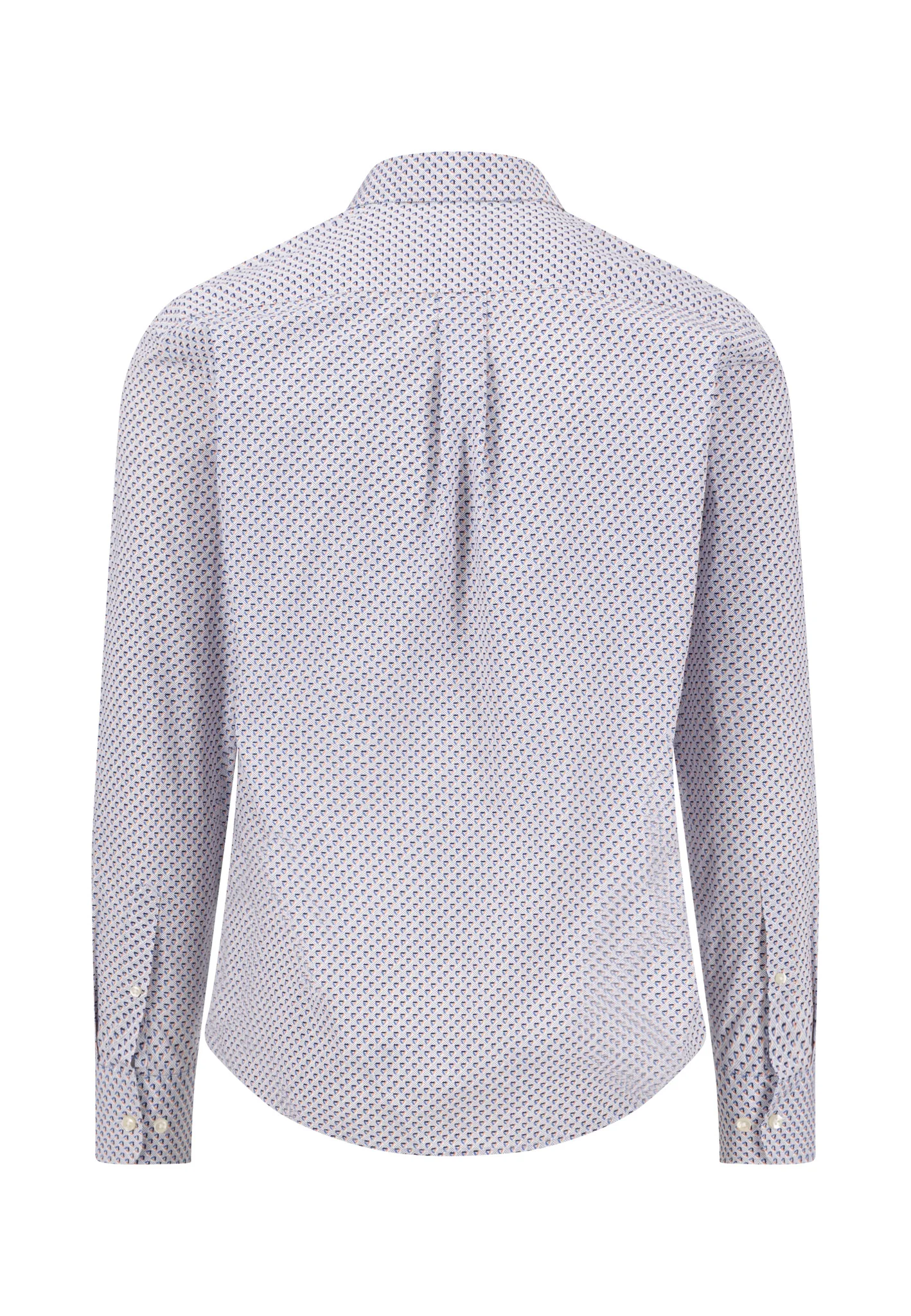Hemd aus Baumwolle mit Allover-Print und Button-Down-Kragen - Image 2