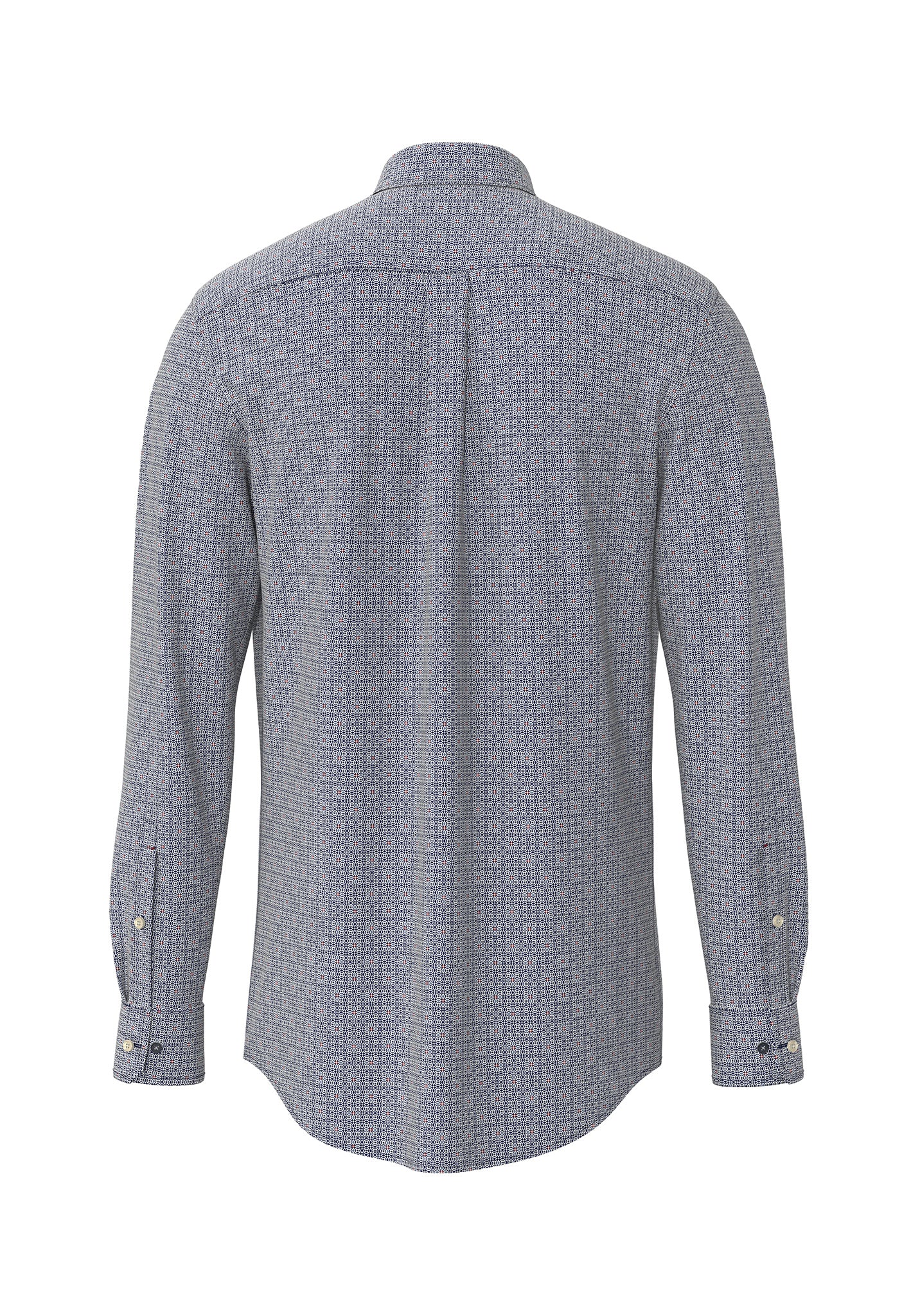Hemd aus Baumwolle mit Allover-Print und Button-Down-Kragen - Image 2