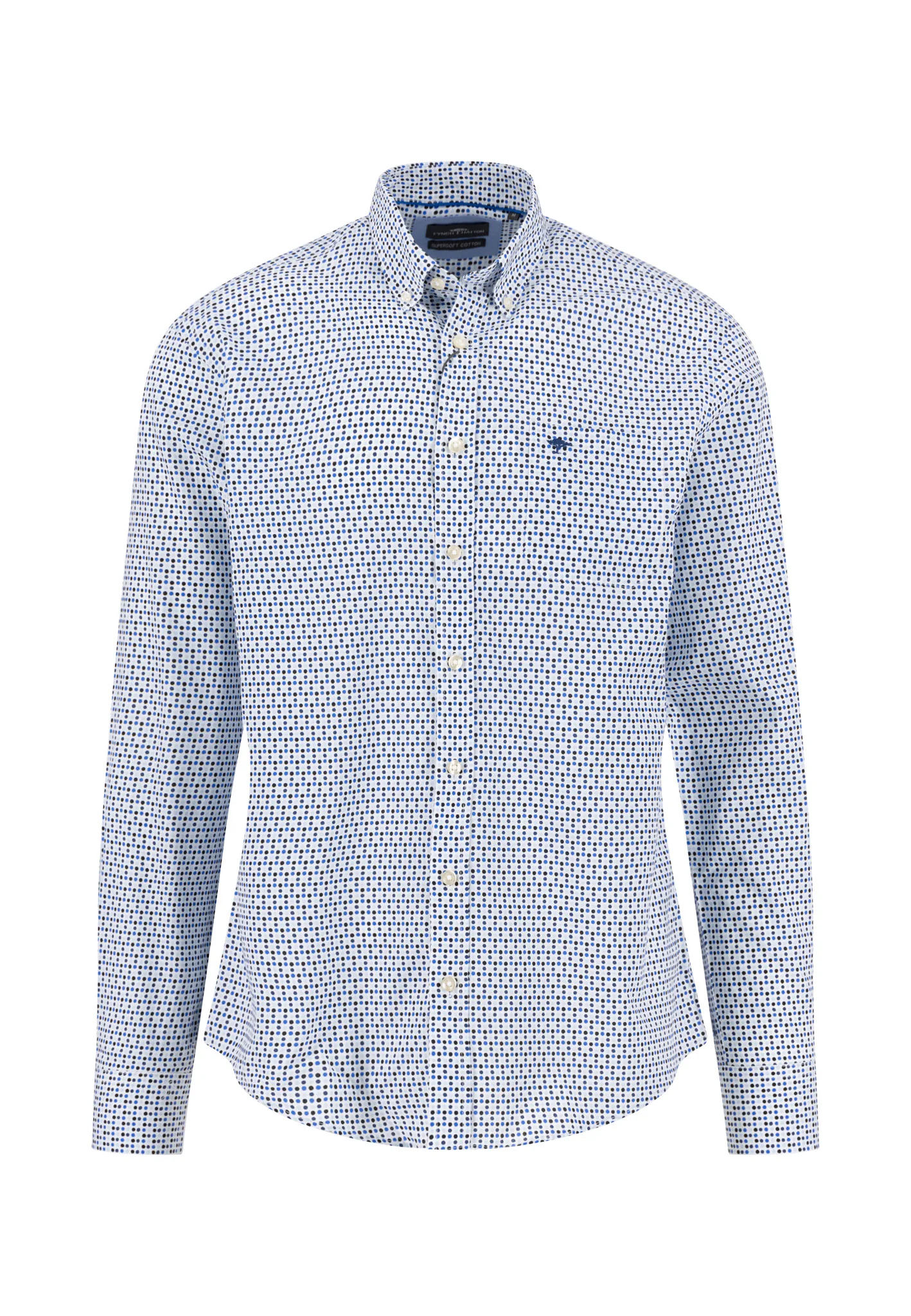 Hemd aus Baumwolle mit Button-Down-Kragen - Image 3