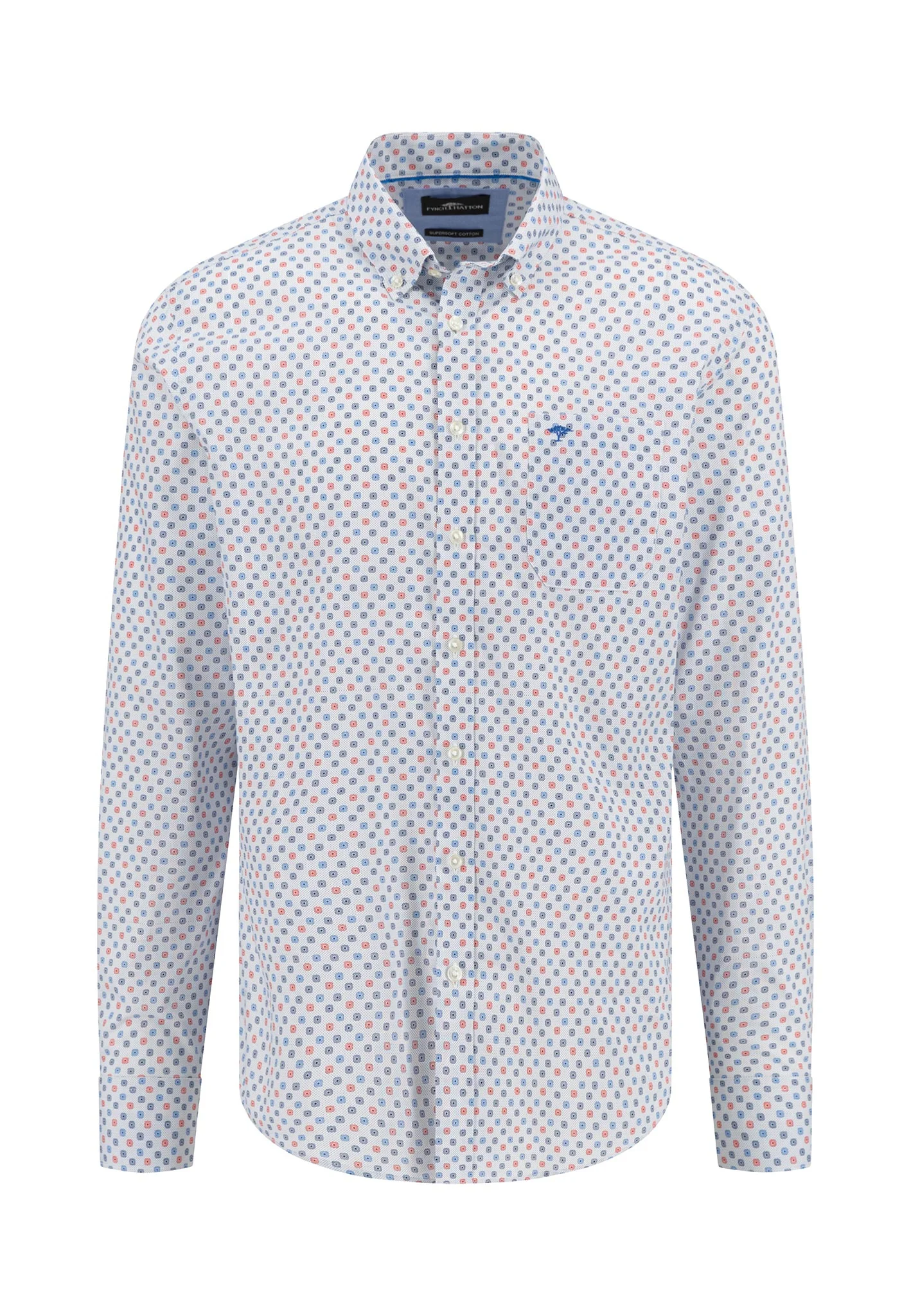 Hemd aus Baumwolle mit Button-Down-Kragen - Image 7