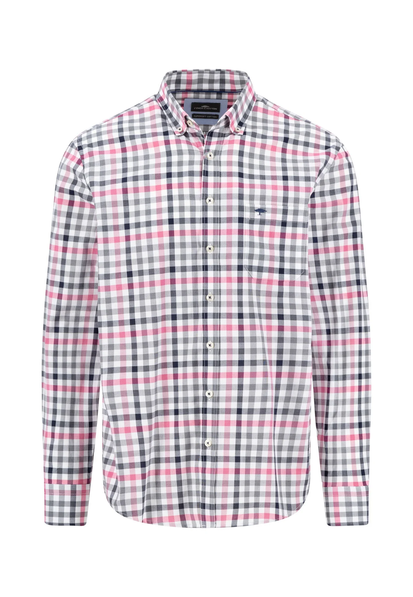 Hemd aus Baumwolle mit Button-Down-Kragen - Image 3