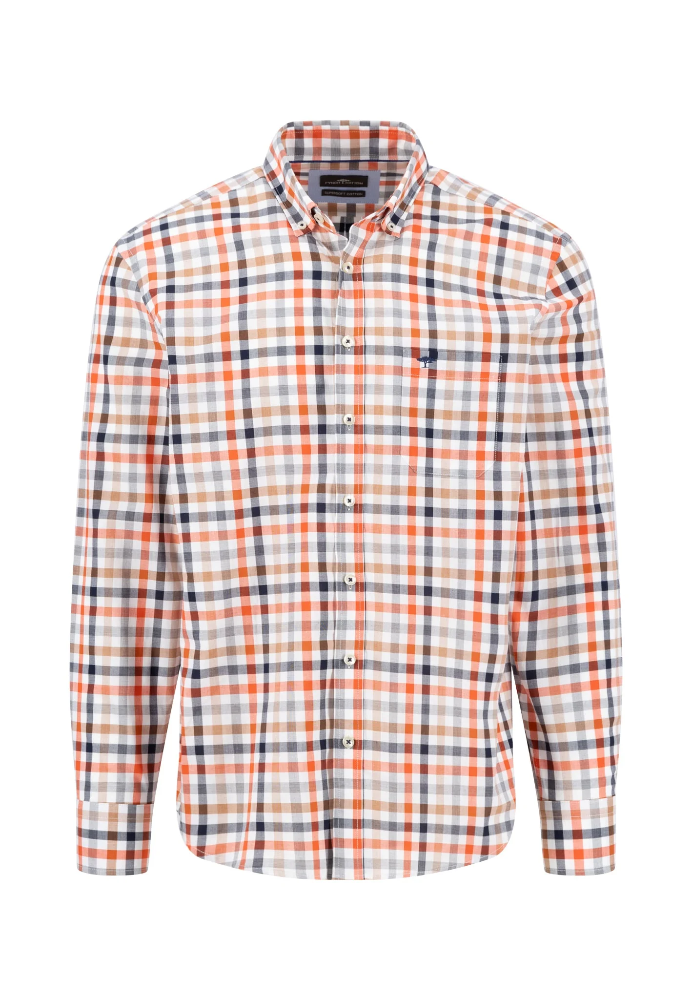 Hemd aus Baumwolle mit Button-Down-Kragen - Image 5