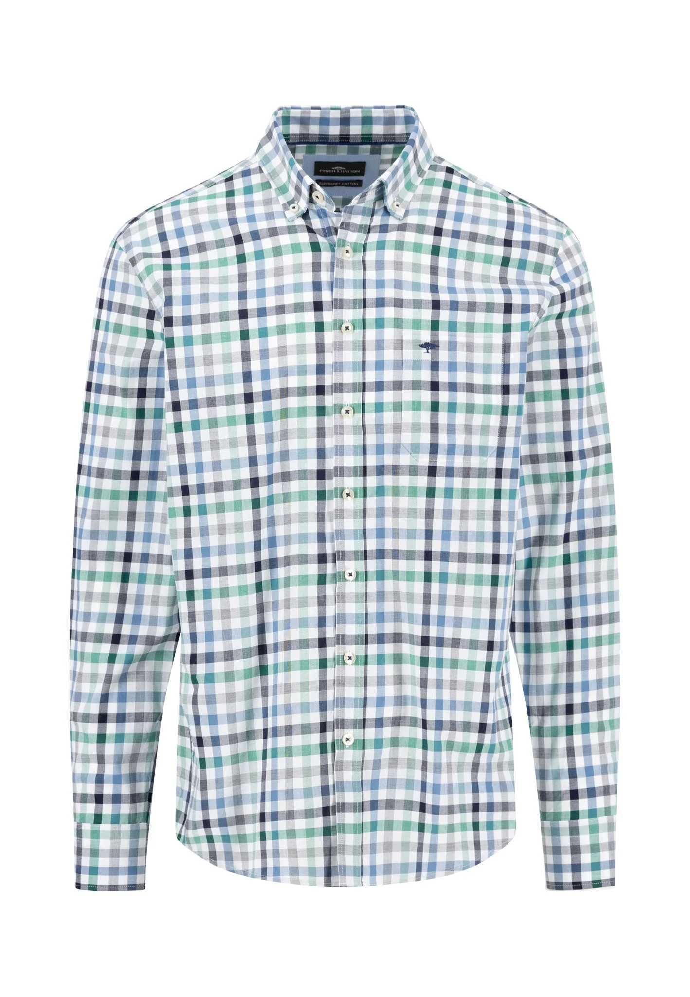 Hemd aus Baumwolle mit Button-Down-Kragen - Image 7