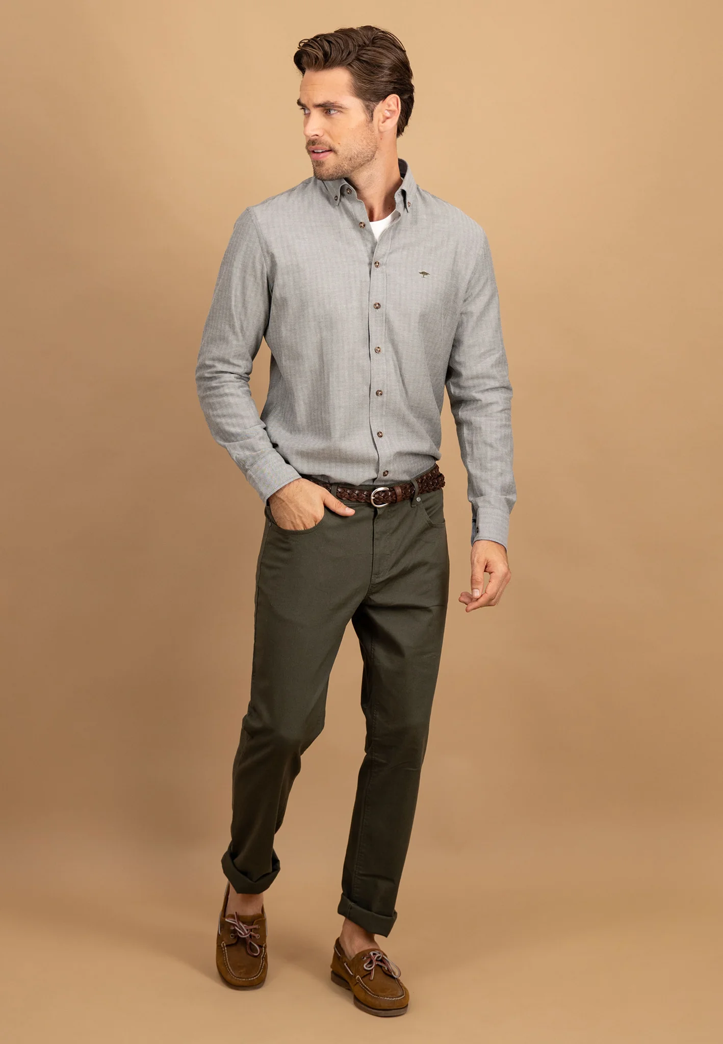 Hemd aus Baumwolle mit Button-Down-Kragen - Image 10