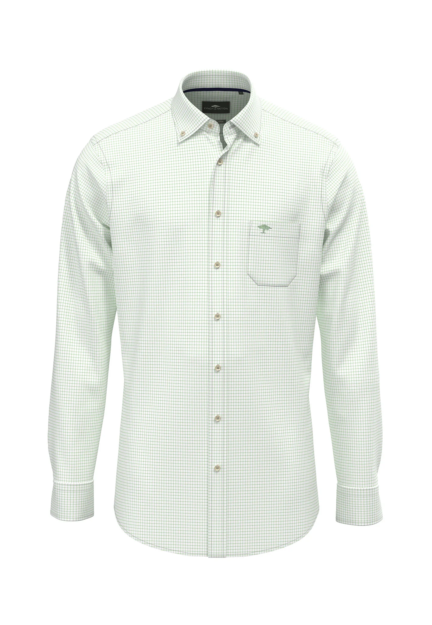 Hemd aus Baumwolle mit Button-Down-Kragen - Image 5