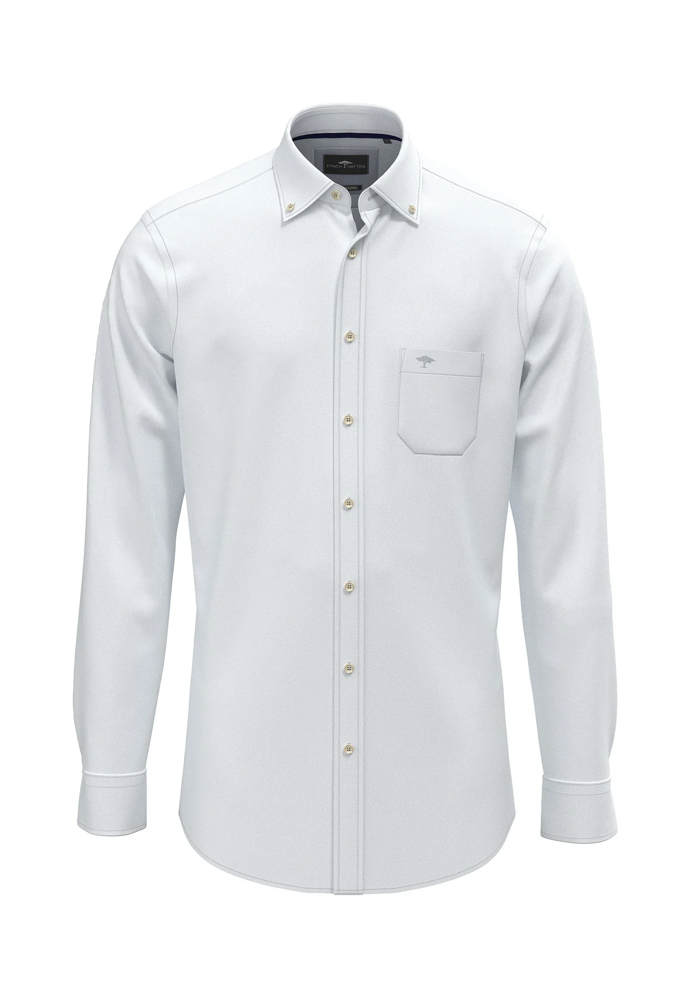 Hemd aus Baumwolle mit Button-Down-Kragen - Image 3
