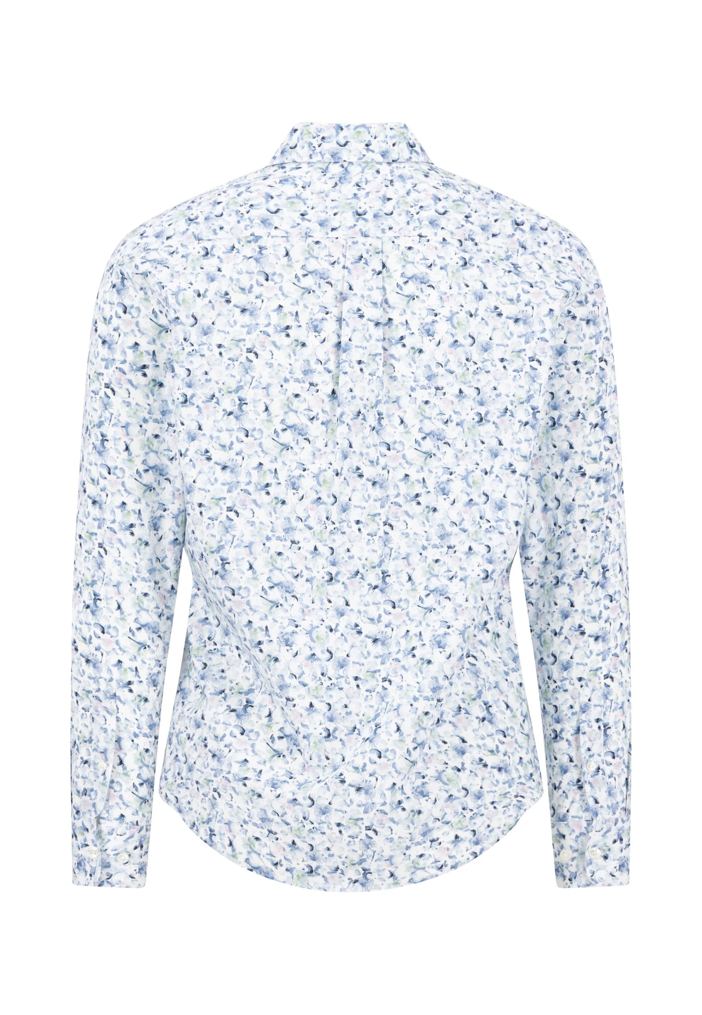 Hemd aus Baumwolle mit floralem Allover-Print und Button-Down-Kragen - Image 5