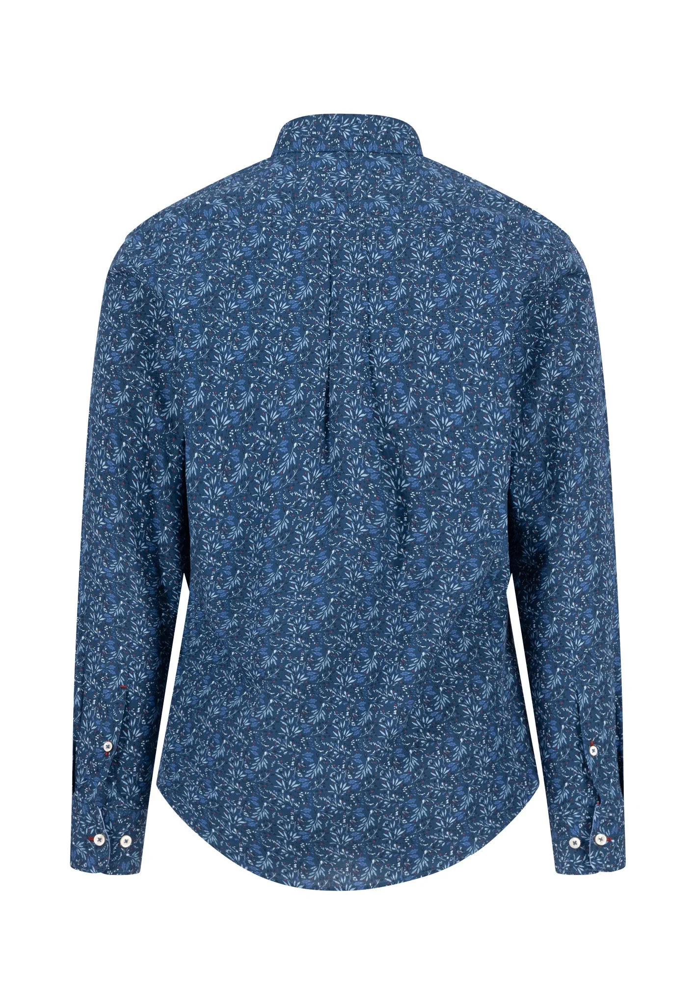 Hemd aus Baumwolle mit floralem Allover-Print und Button-Down-Kragen - Image 2