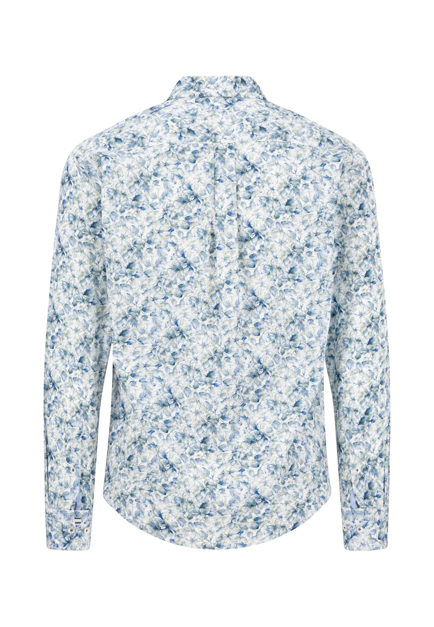 Hemd aus Baumwolle mit floralem Allover-Print und Button-Down-Kragen - Image 2