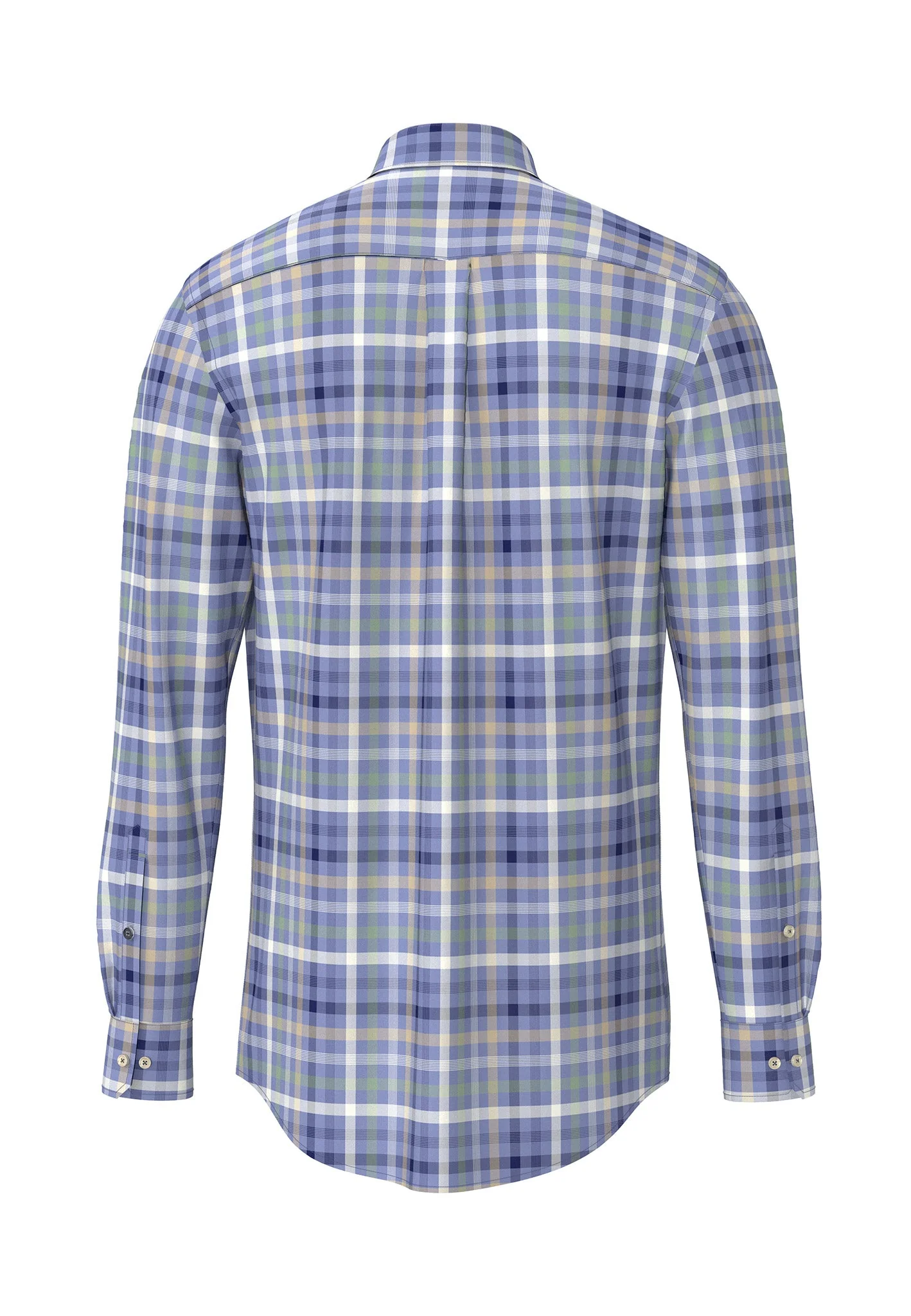 Hemd aus Baumwolle mit großem Karomuster und Button-Down-Kragen - Image 8