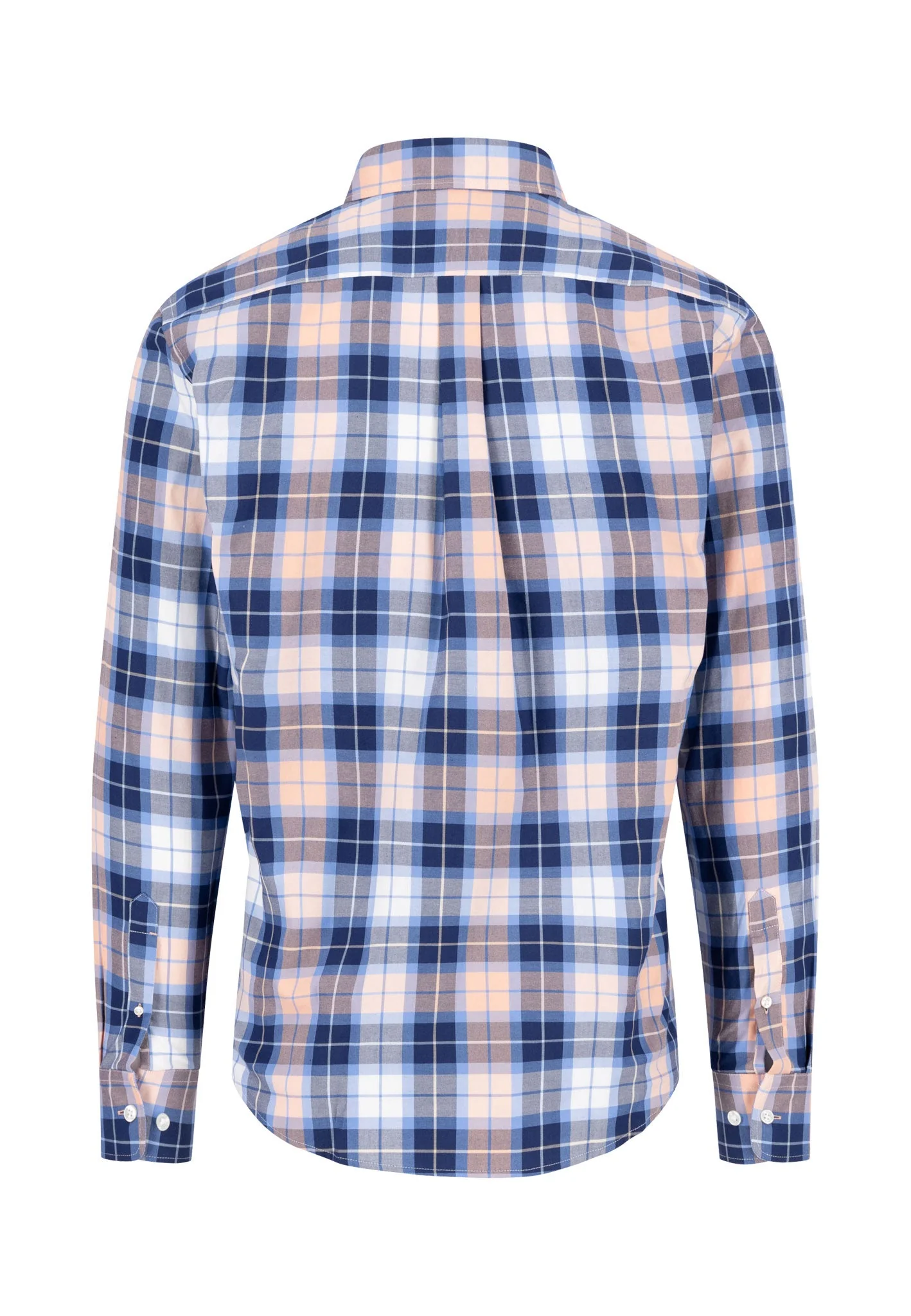 Hemd aus Baumwolle mit großem Karomuster und Button-Down-Kragen - Image 8