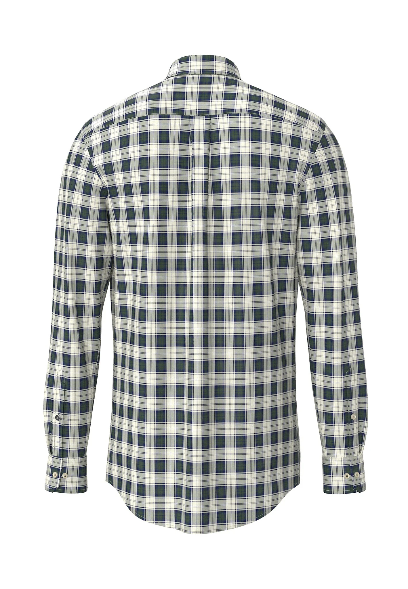 Hemd aus Baumwolle mit kariertem Muster und Button-Down-Kragen - Image 6