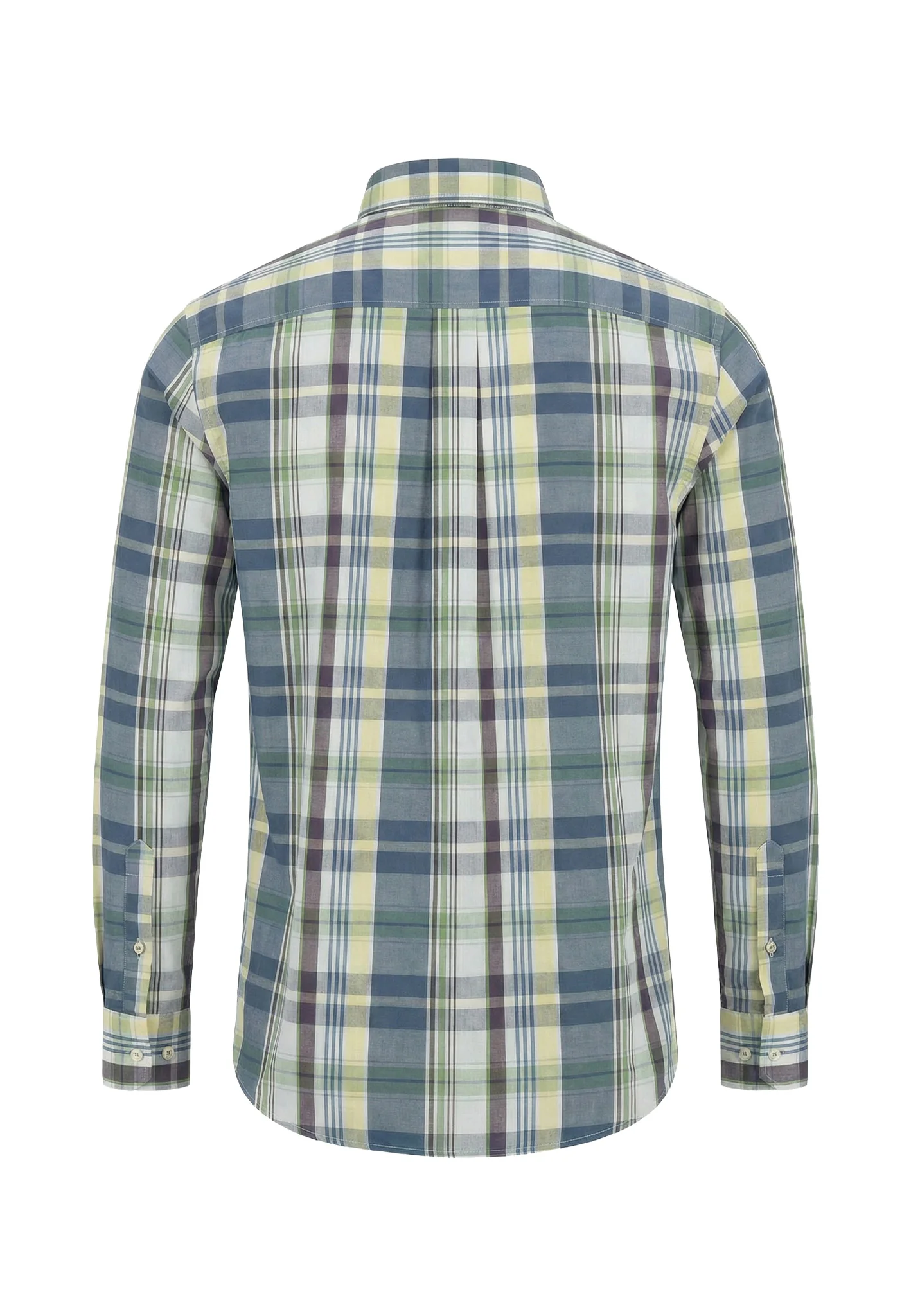 Hemd aus Baumwolle mit Karomuster und Button-Down-Kragen - Image 5