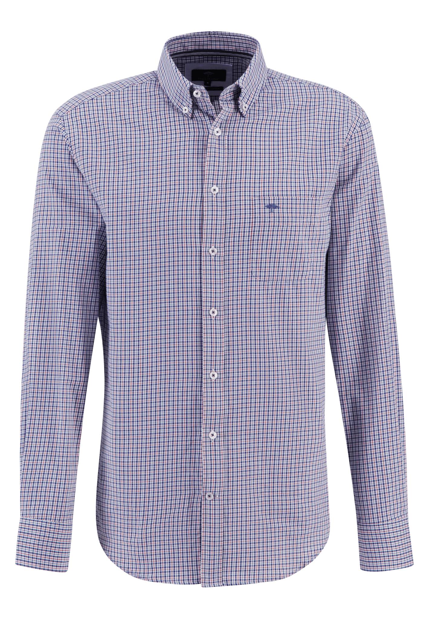Hemd aus Baumwolle mit Karomuster und Button-Down-Kragen - Image 3