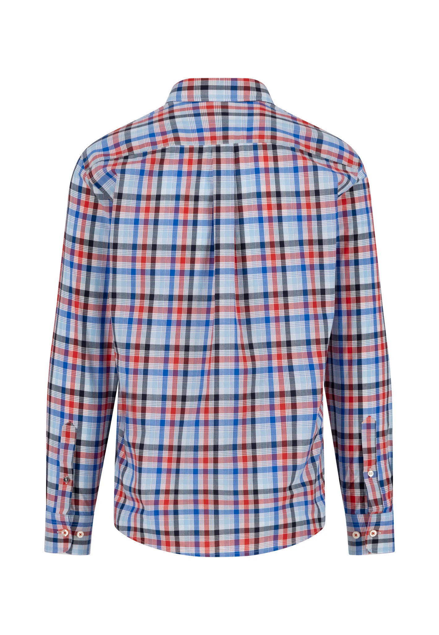 Hemd aus Baumwolle mit Karomuster und Button-Down Kragen - Image 2