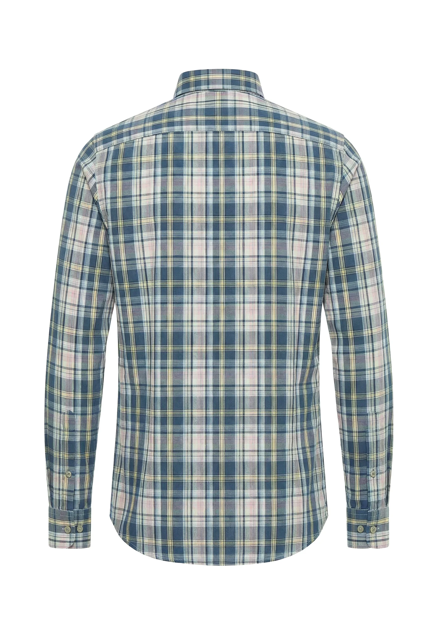 Hemd aus Baumwolle mit Karomuster und Button-Down-Kragen - Image 5