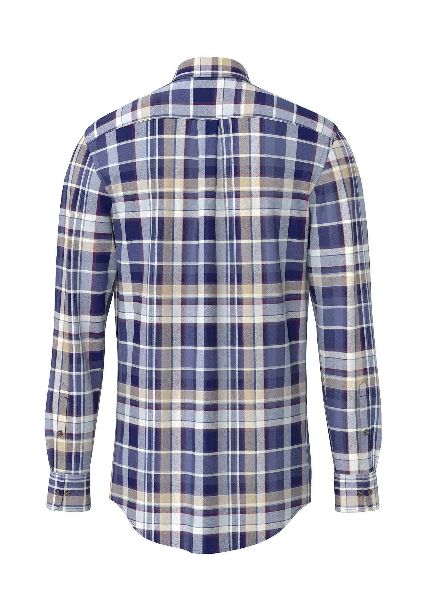 Hemd aus Baumwolle mit Karomuster und Button-Down-Kragen - Image 2