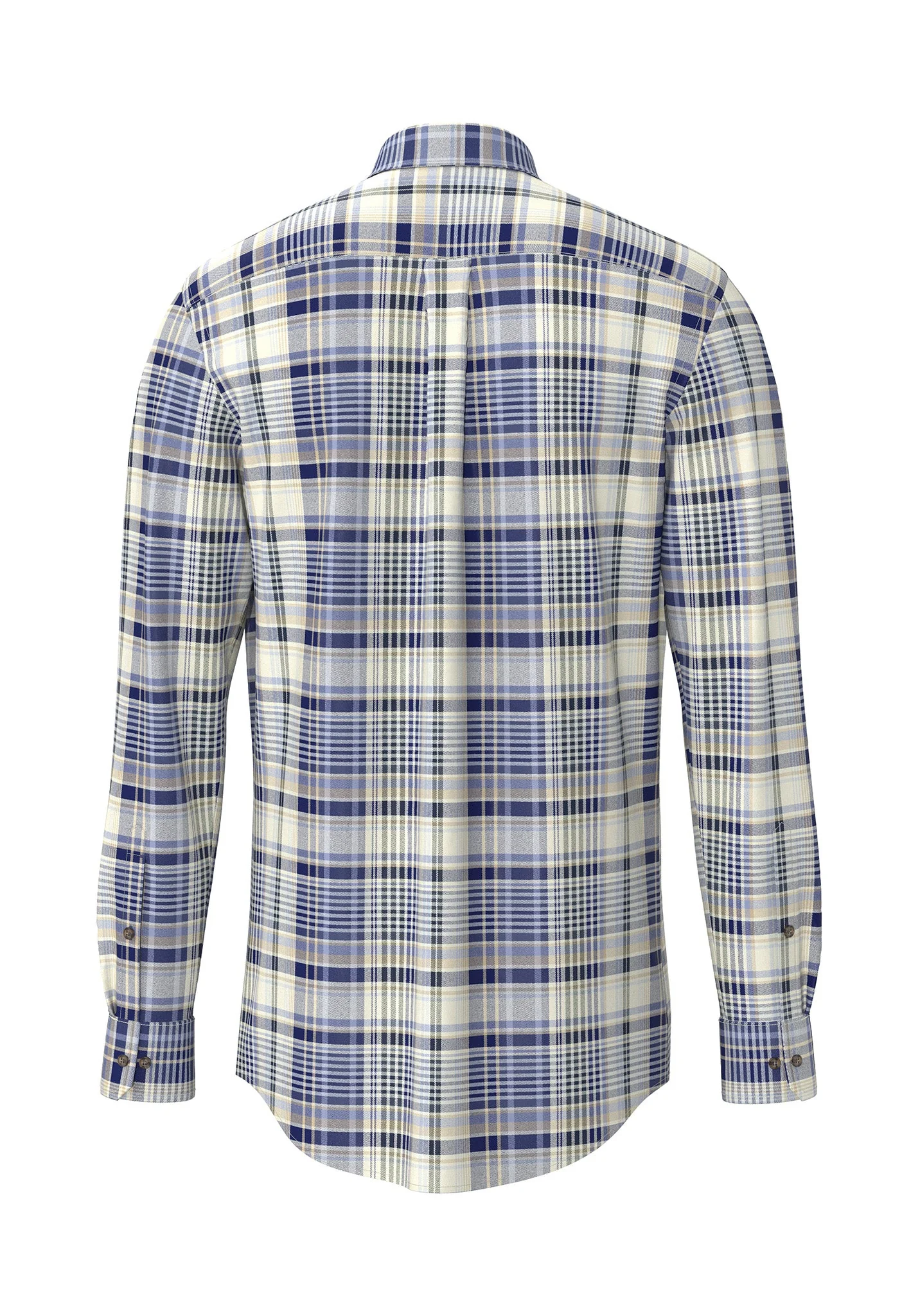 Hemd aus Baumwolle mit Karomuster und Button-Down-Kragen - Image 4