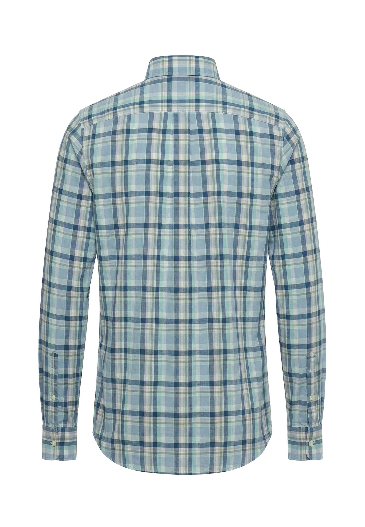 Hemd aus Baumwolle mit Karomuster und Button-Down-Kragen - Image 10