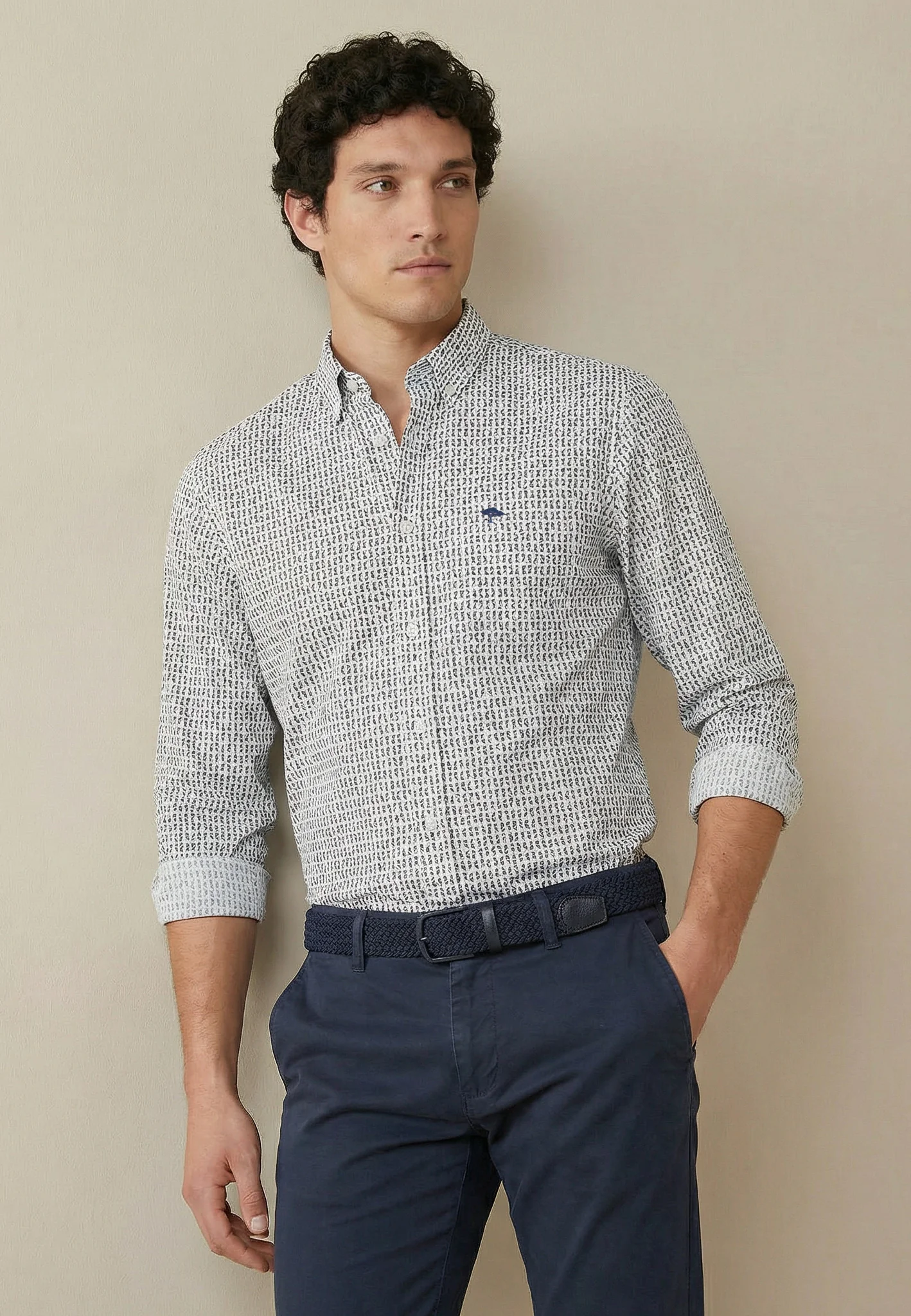 Hemd aus Baumwolle mit Karomuster und Button-Down-Kragen - Image 11