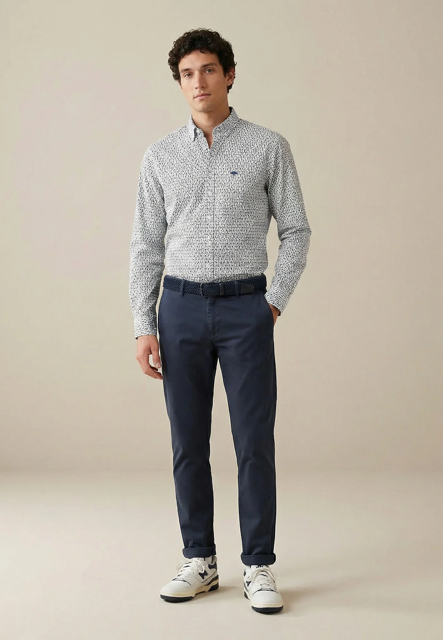 Hemd aus Baumwolle mit Karomuster und Button-Down-Kragen - Image 12