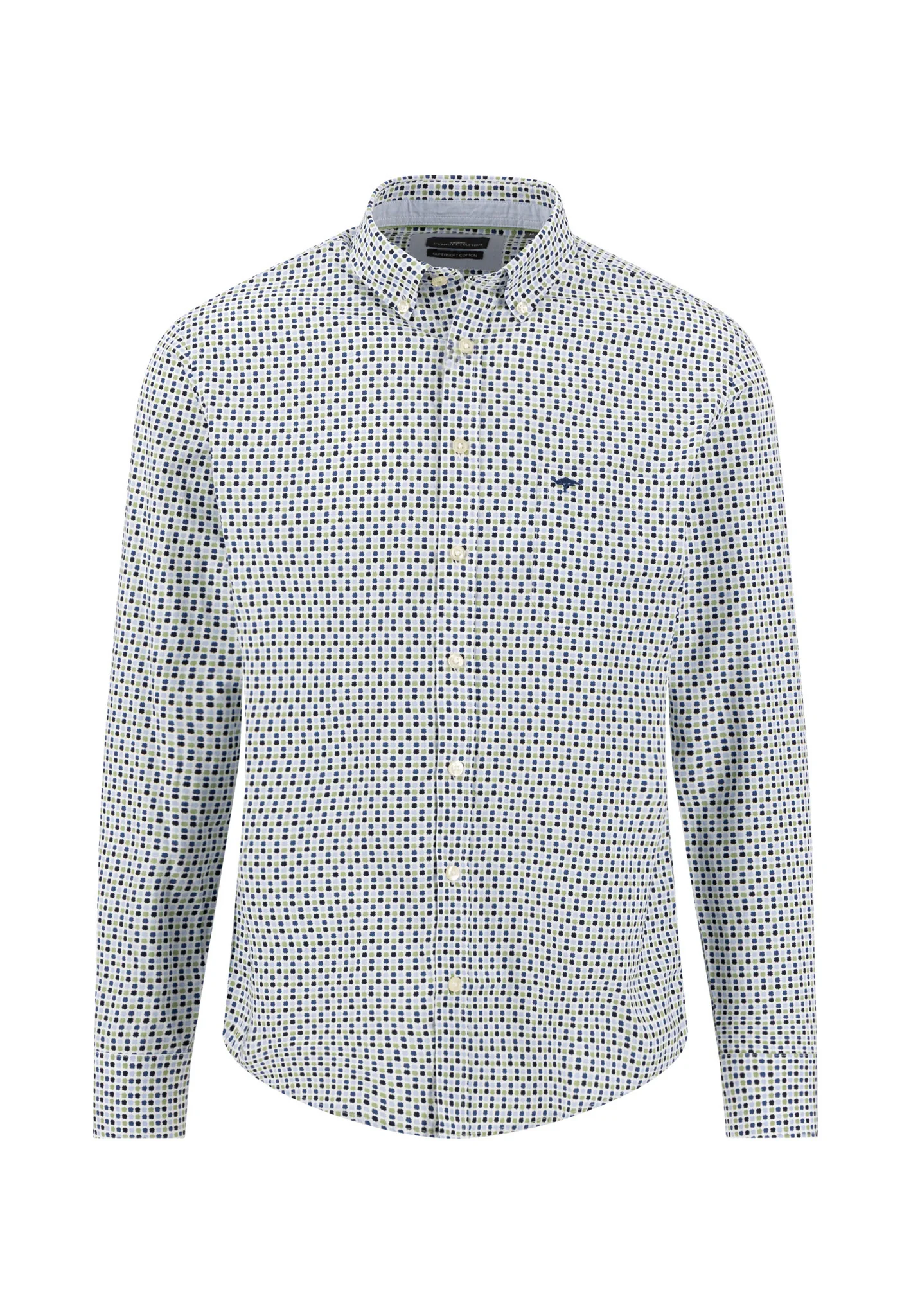 Hemd aus Baumwolle mit Karomuster und Button-Down-Kragen - Image 14