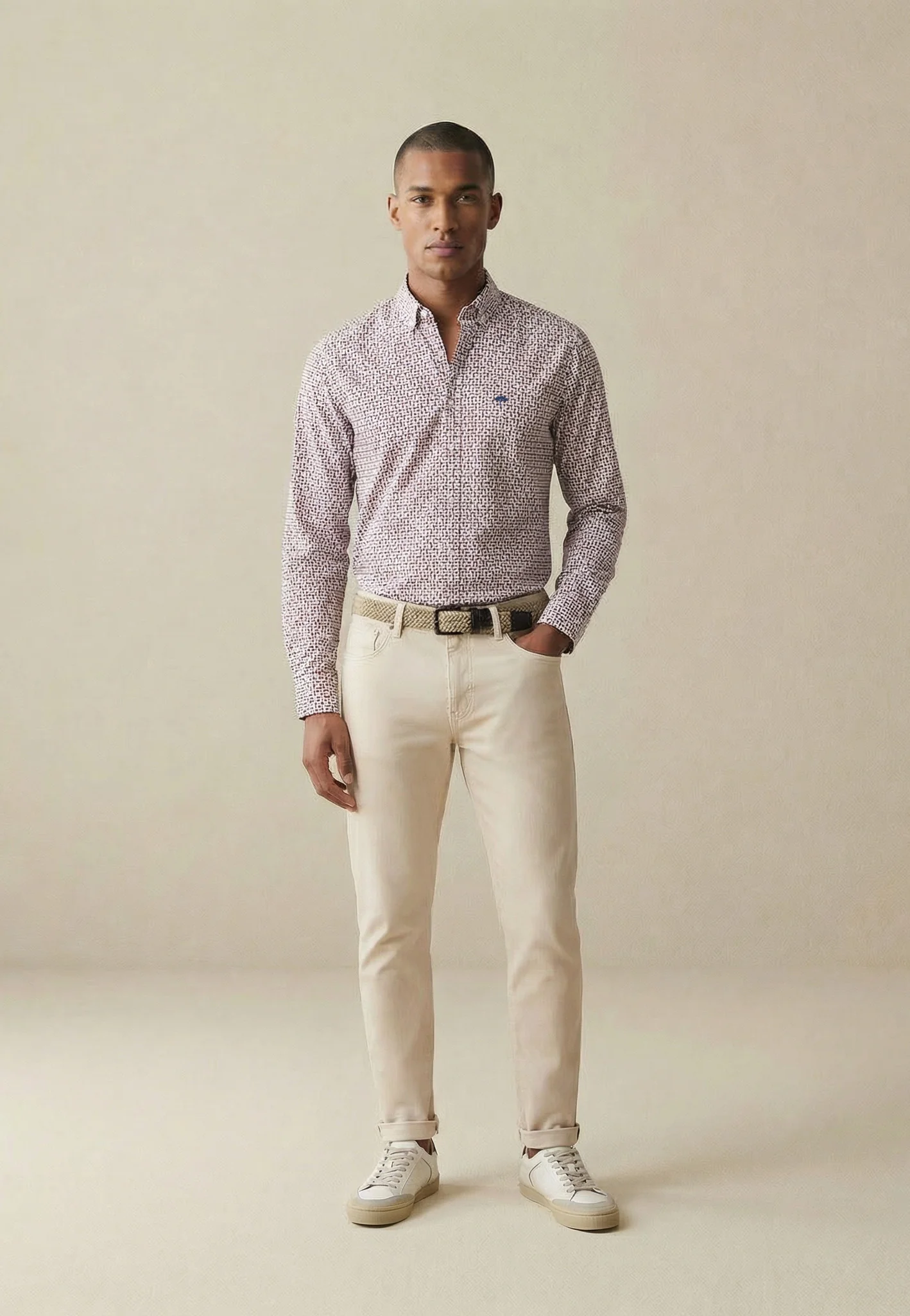 Hemd aus Baumwolle mit Karomuster und Button-Down-Kragen - Image 2