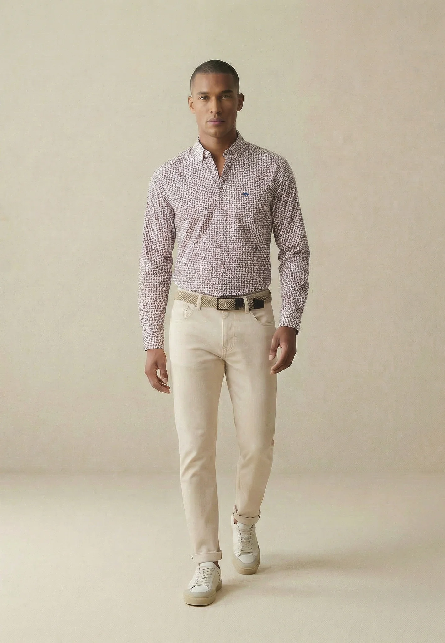 Hemd aus Baumwolle mit Karomuster und Button-Down-Kragen - Image 3