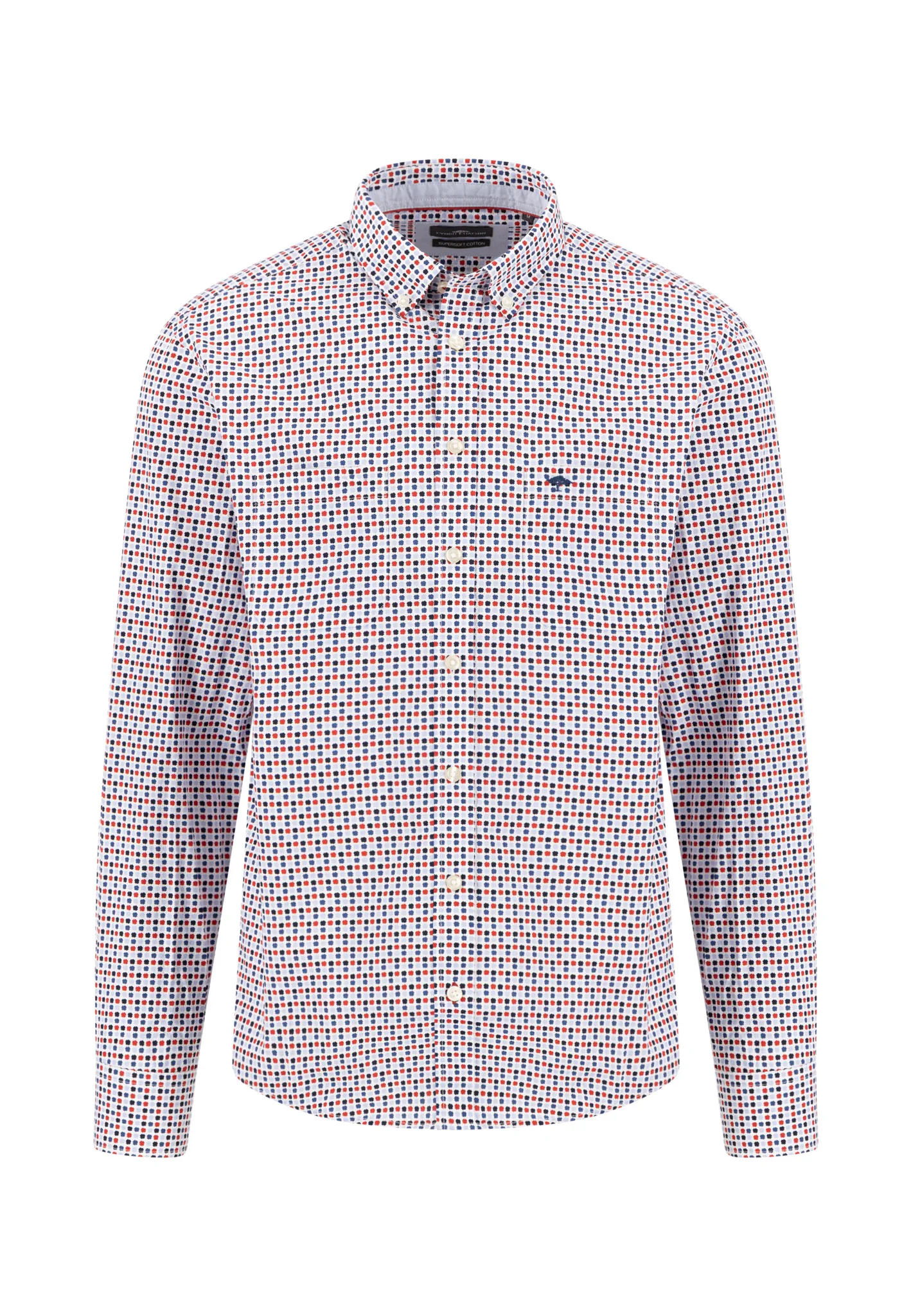 Hemd aus Baumwolle mit Karomuster und Button-Down-Kragen - Image 4