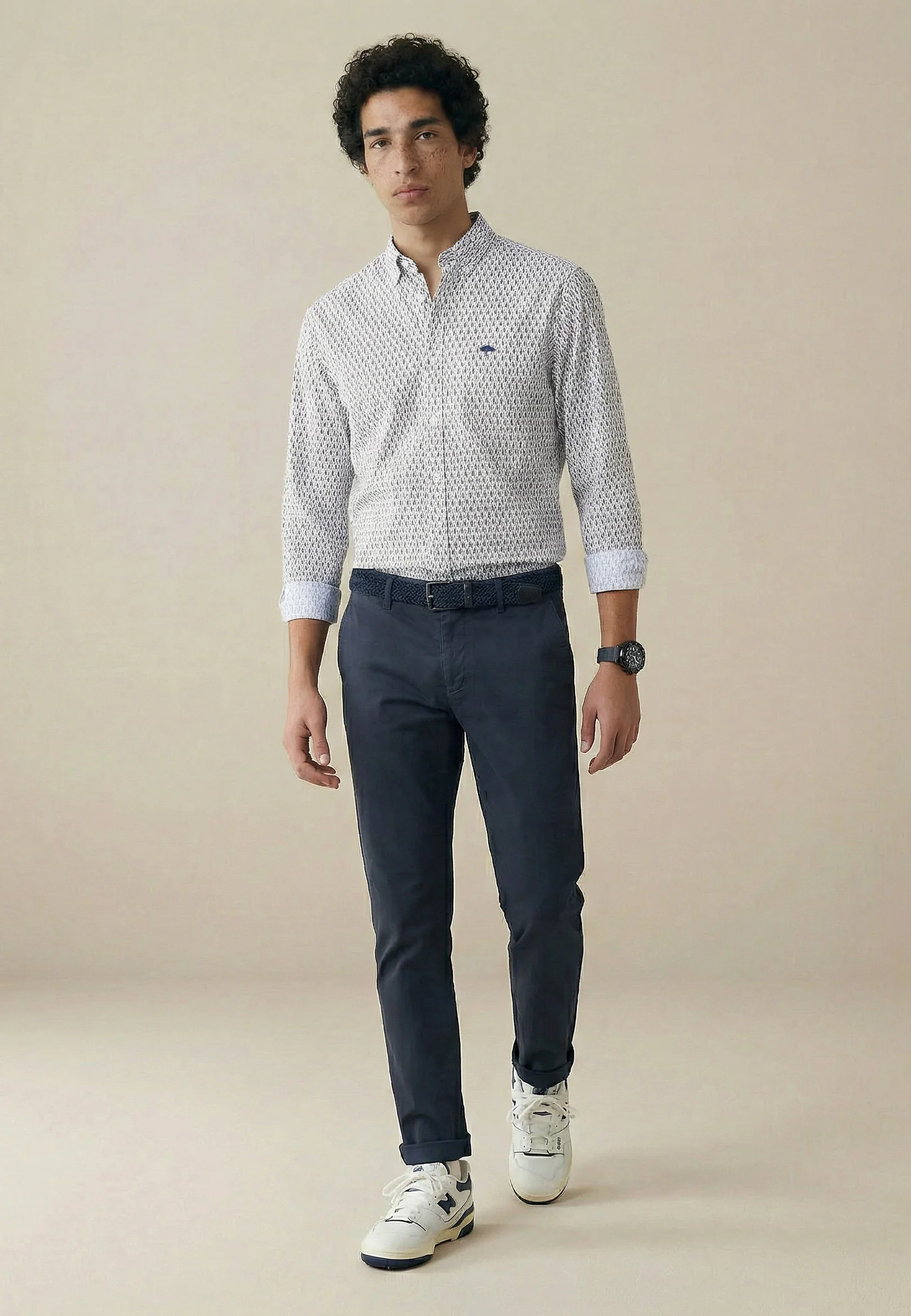 Hemd aus Baumwolle mit Karomuster und Button-Down-Kragen - Image 7