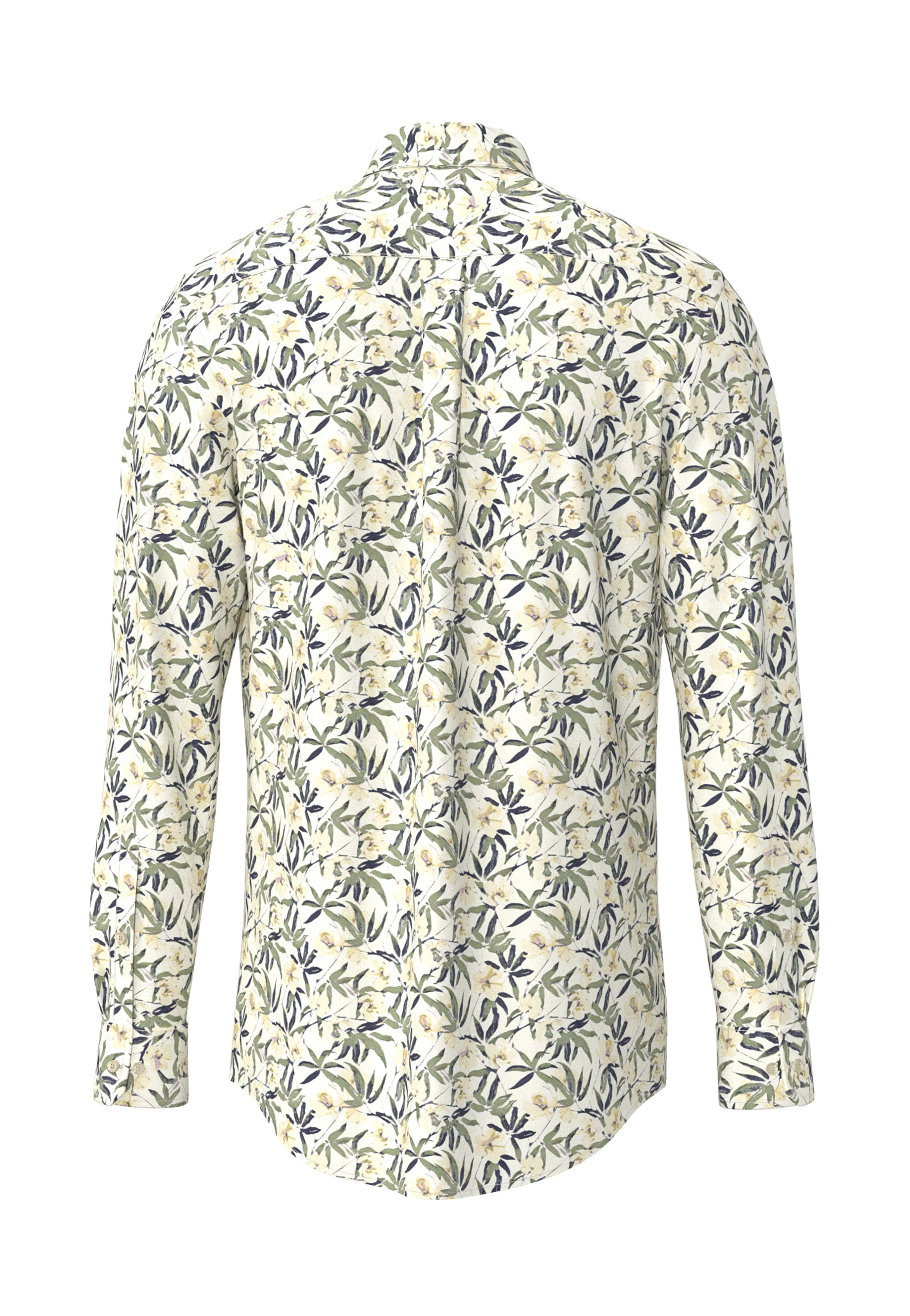 Hemd aus Baumwolle mit Slub-Webart und Button-Down-Kragen - Image 5