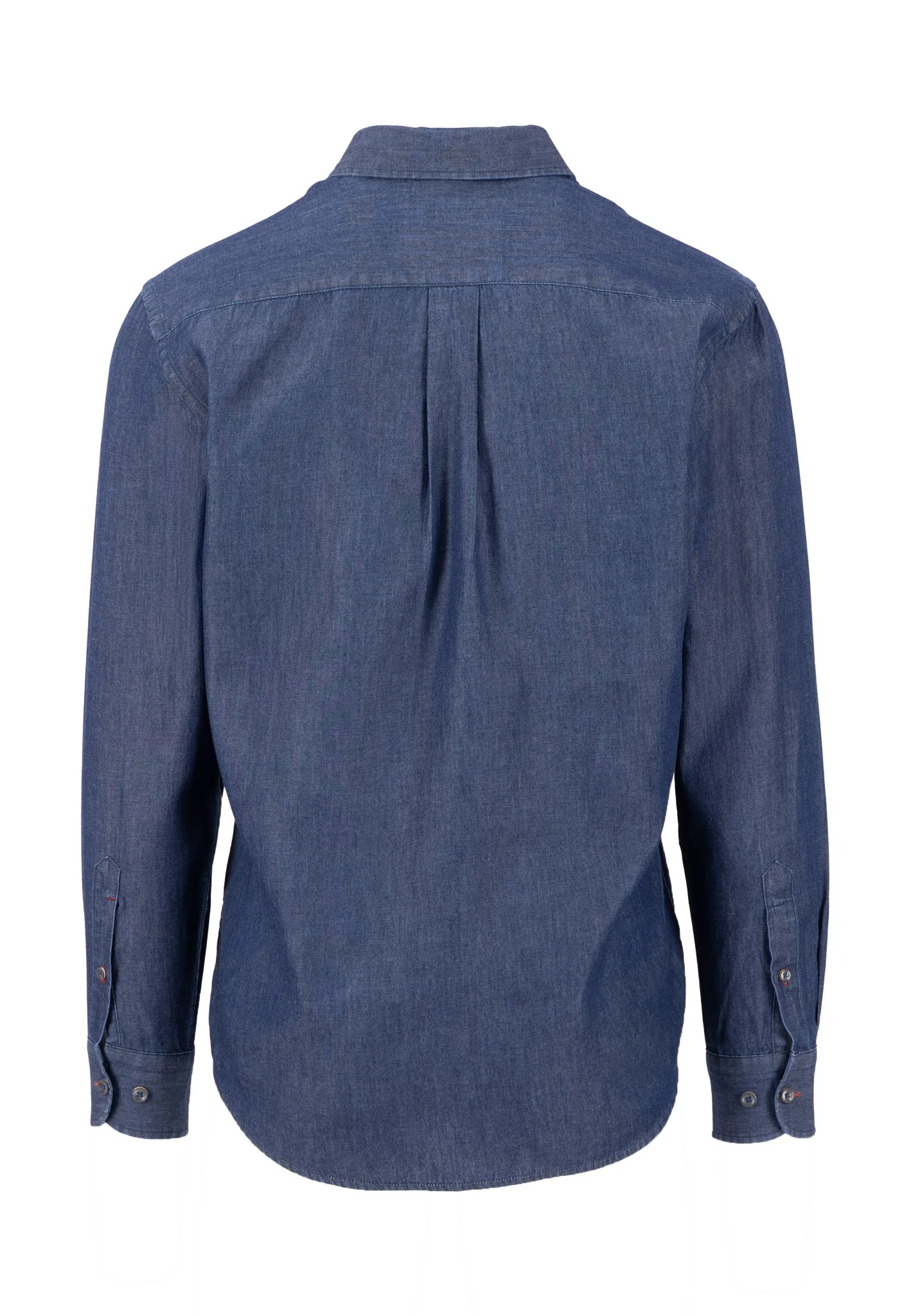 Hemd aus Baumwolle mit strukturierter Optik und Button-Down-Kragen - Image 8