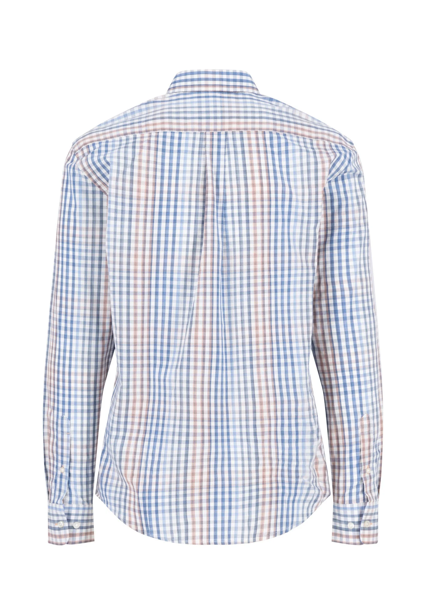 Hemd aus Baumwolle mit Vichy-Karo und Button-Down-Kragen - Image 2