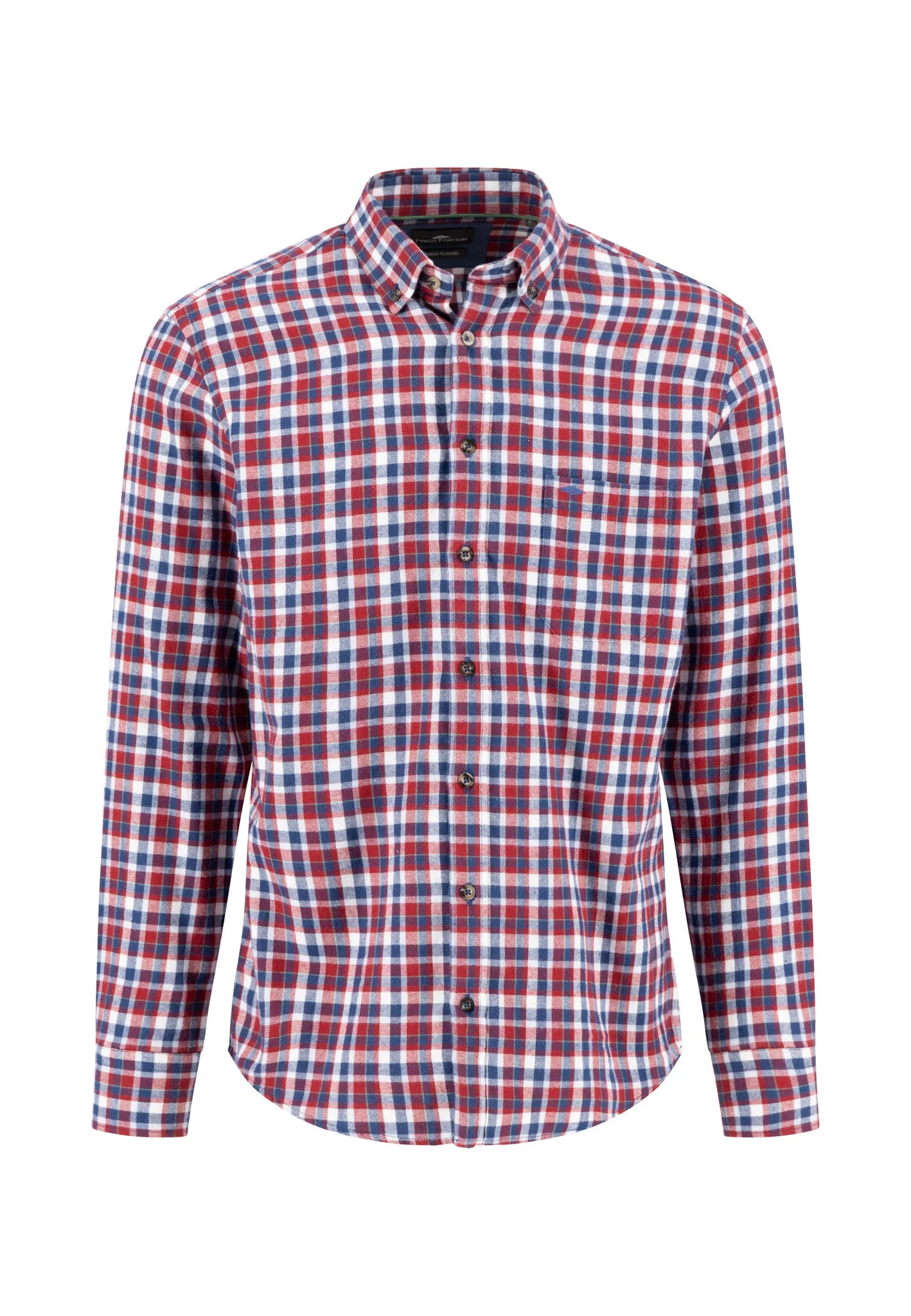 Hemd aus Baumwolle mit Vichy-Karo und Button-Down-Kragen - Image 11