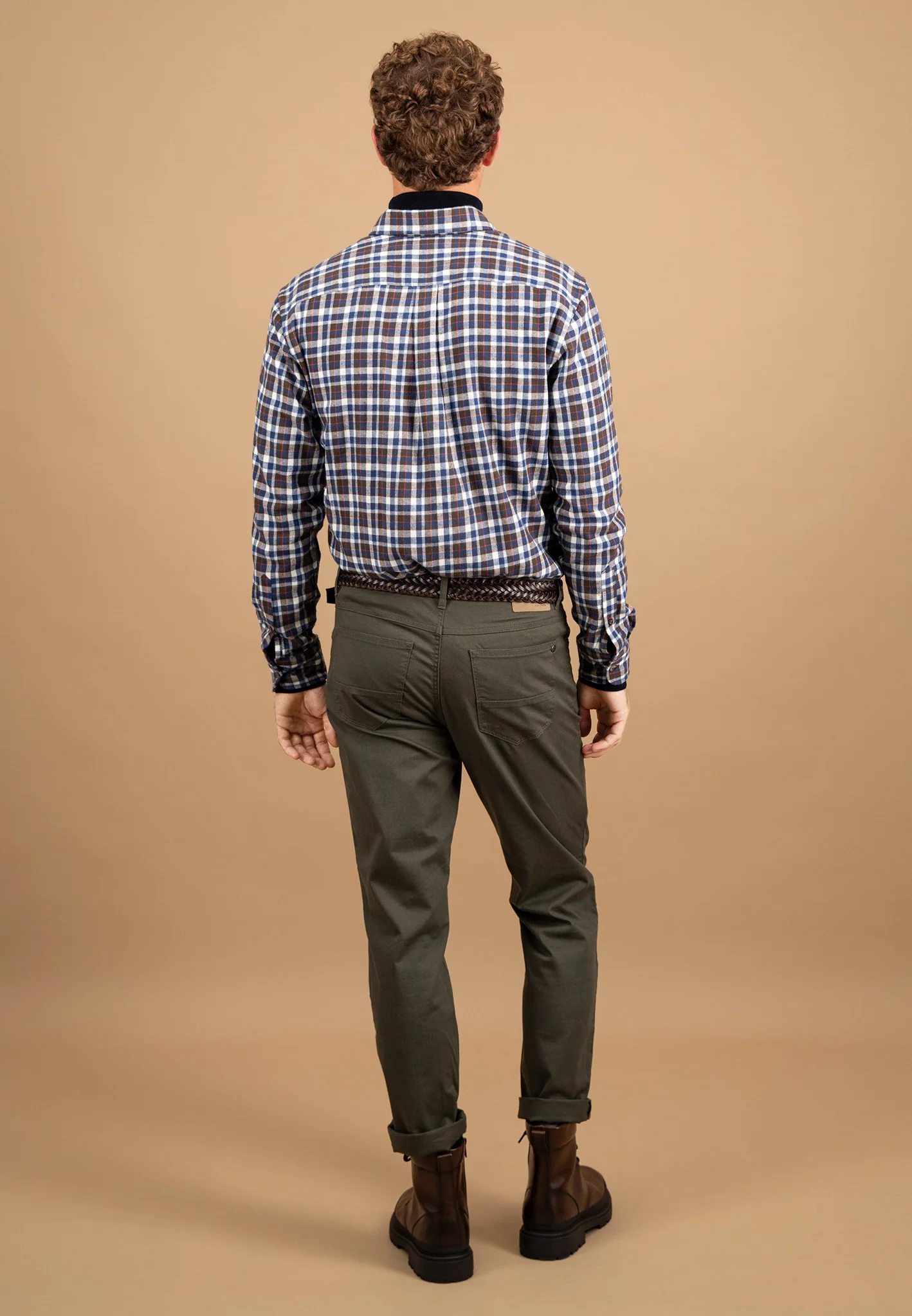 Hemd aus Baumwolle mit Vichy-Karo und Button-Down-Kragen - Image 15