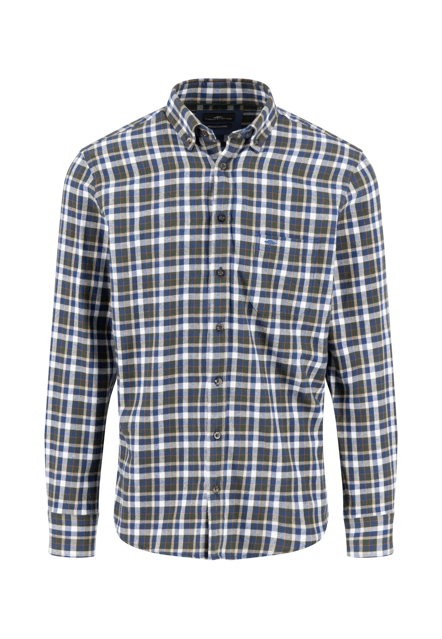 Hemd aus Baumwolle mit Vichy-Karo und Button-Down-Kragen - Image 5