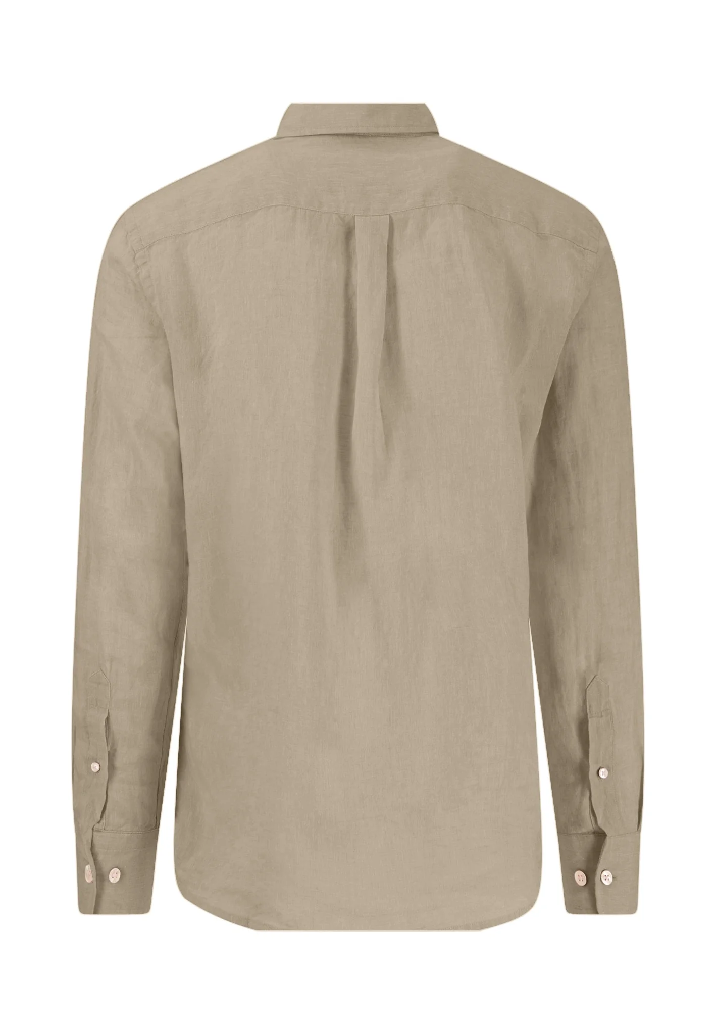 Hemd aus Leinen mit Button-Down-Kragen - Image 6