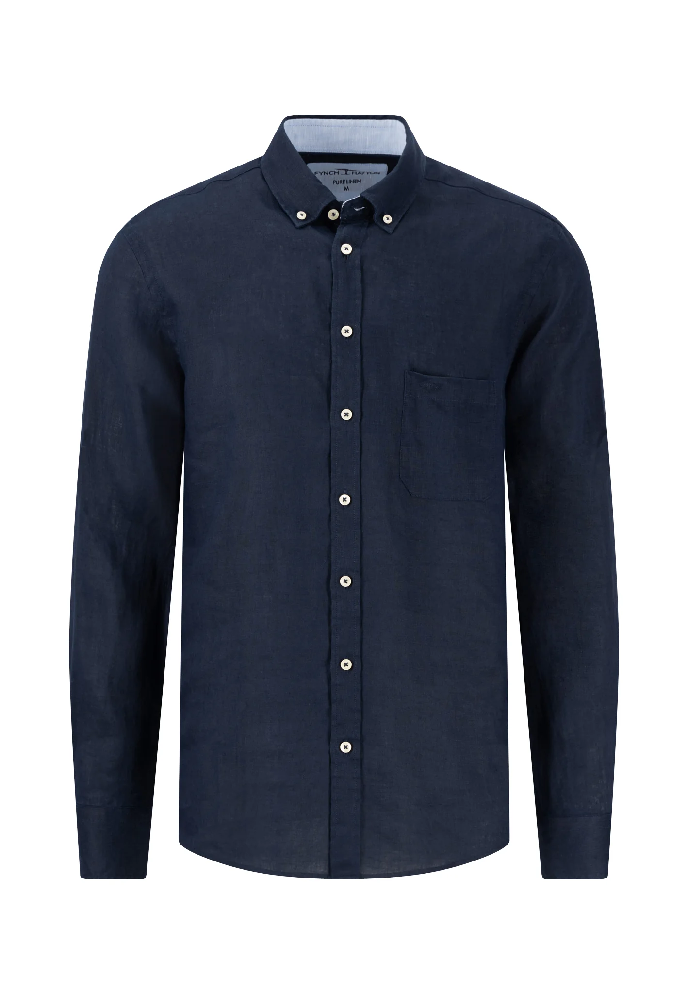Hemd aus Leinen mit Button-Down-Kragen - Image 7