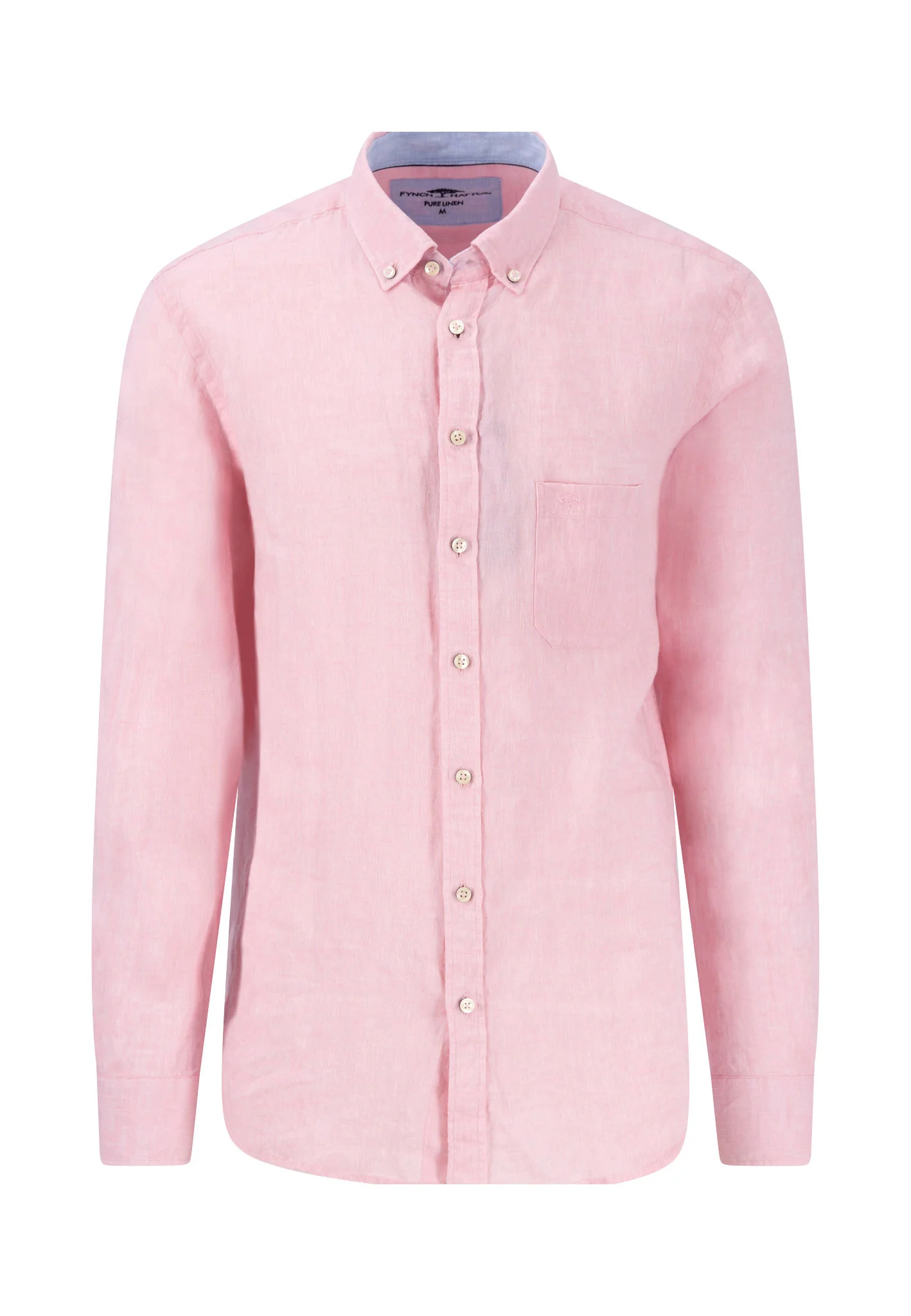 Hemd aus Leinen mit Button-Down-Kragen - Image 9